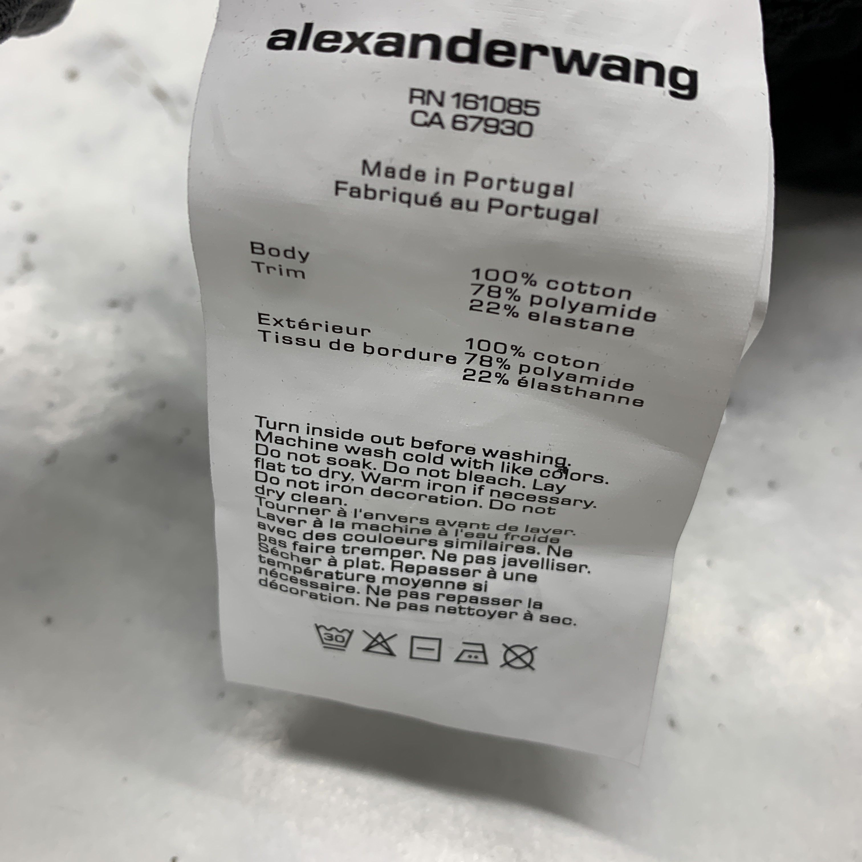 Alexander Wang Alexander Wang Washed Black Bike Shorts Size S Size 27" / US 4 / IT 40 - 2 Thumbnail