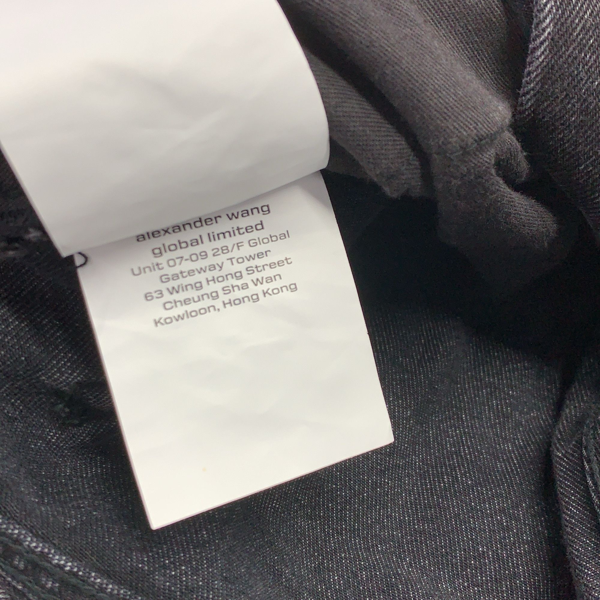 Alexander Wang Alexander Wang Black Logo Jeans Size 28 Size 28" / US 6 / IT 42 - 4 Thumbnail