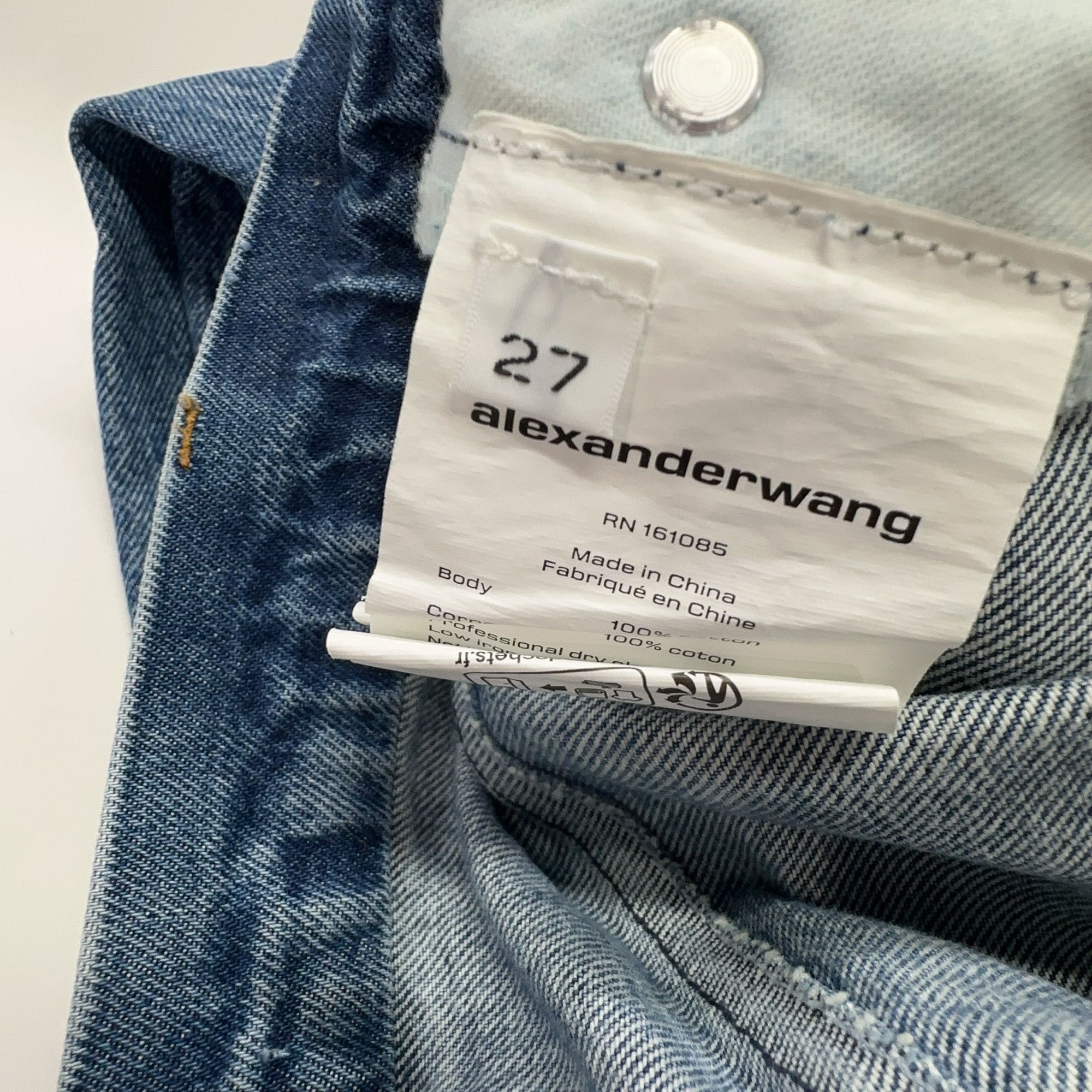 Alexander Wang Alexander Wang Bonded Seams Jeans Size 27 Size 27" / US 4 / IT 40 - 4 Thumbnail