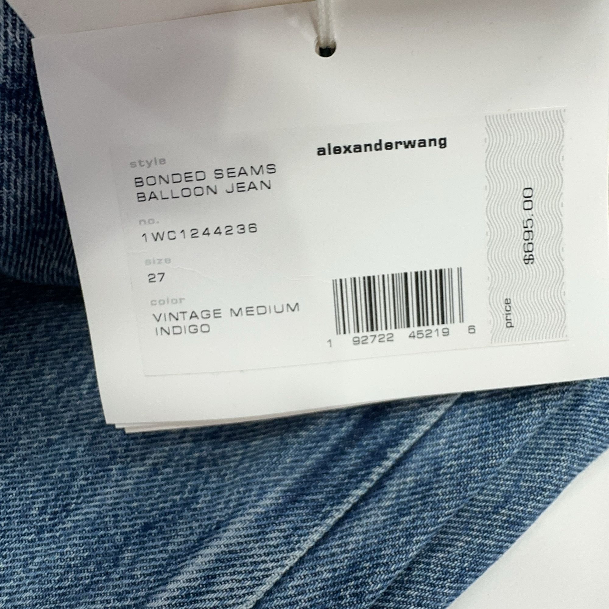 Alexander Wang Alexander Wang Bonded Seams Jeans Size 27 Size 27" / US 4 / IT 40 - 5 Thumbnail