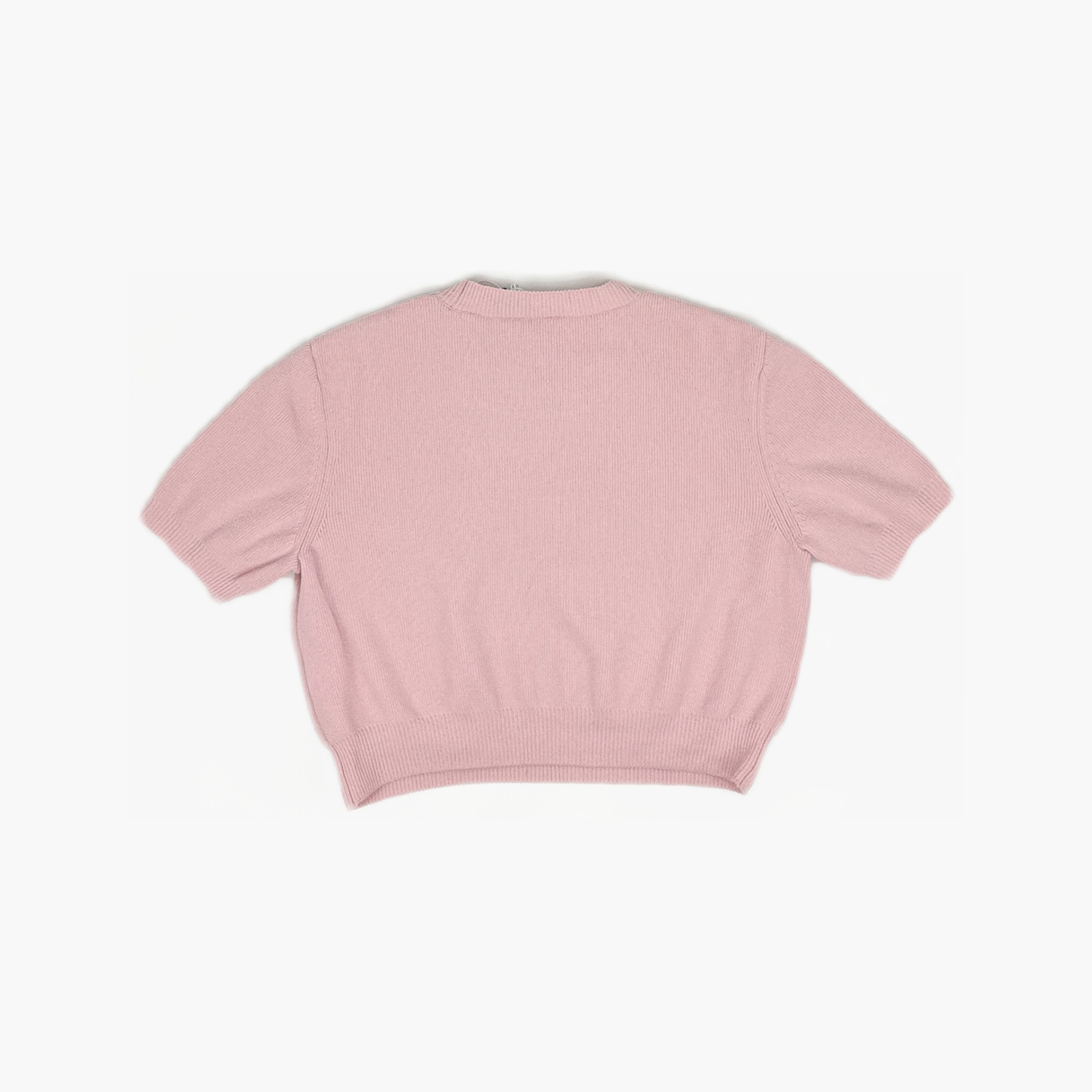 Alexander Wang Alexander Wang Embossed Logo Short Sleeve Top Size M Size M / US 6-8 / IT 42-44 - 2 Thumbnail