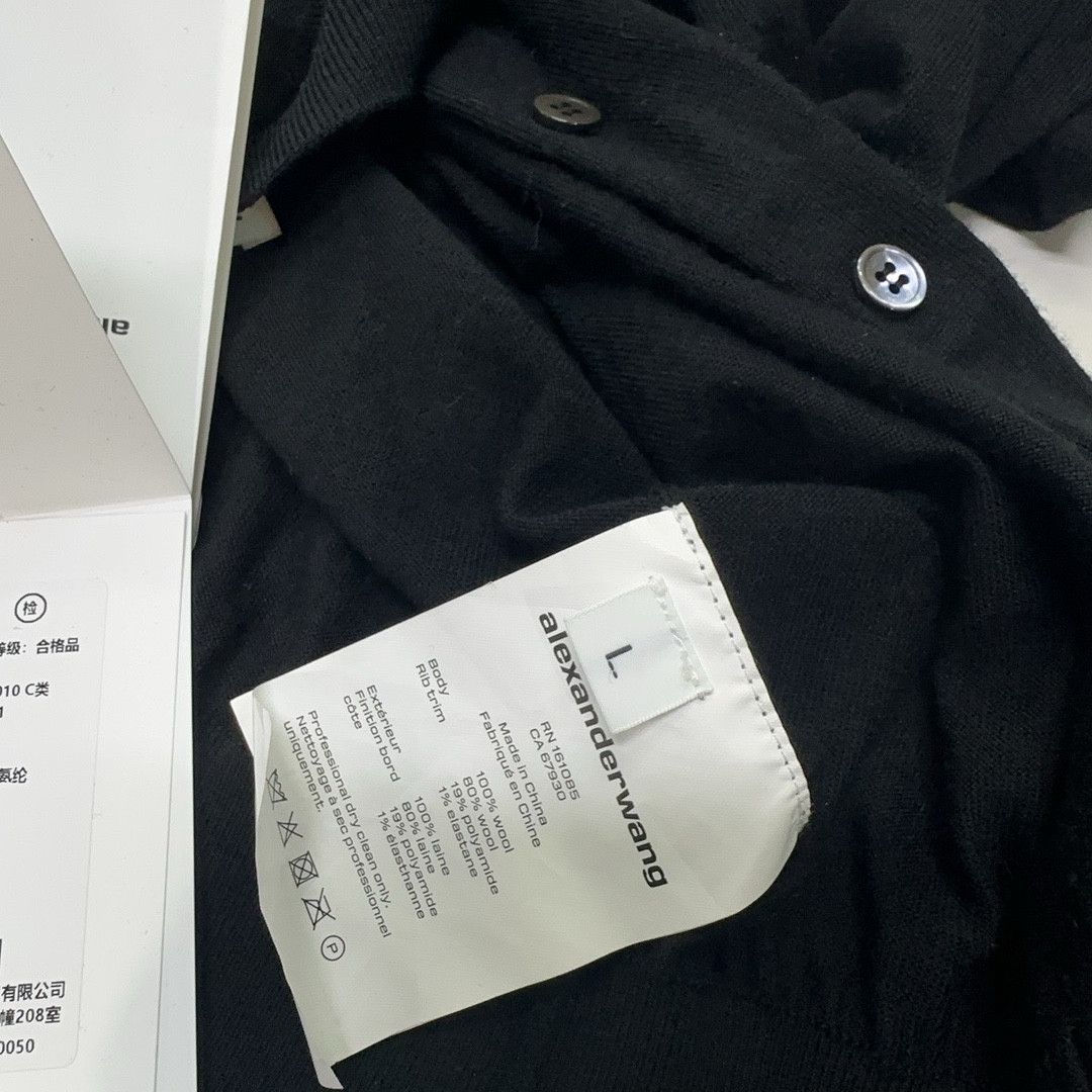 Alexander Wang Alexander Wang Logo Cardigan Size L Size L / US 10 / IT 46 - 4 Thumbnail