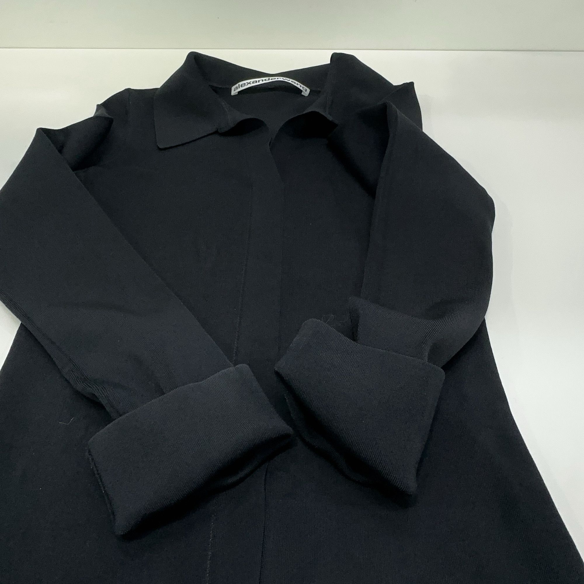 Alexander Wang Alexander Wang Knit Long Sleeve Polo Size XS Size XS / US 0-2 / IT 36-38 - 8 Thumbnail