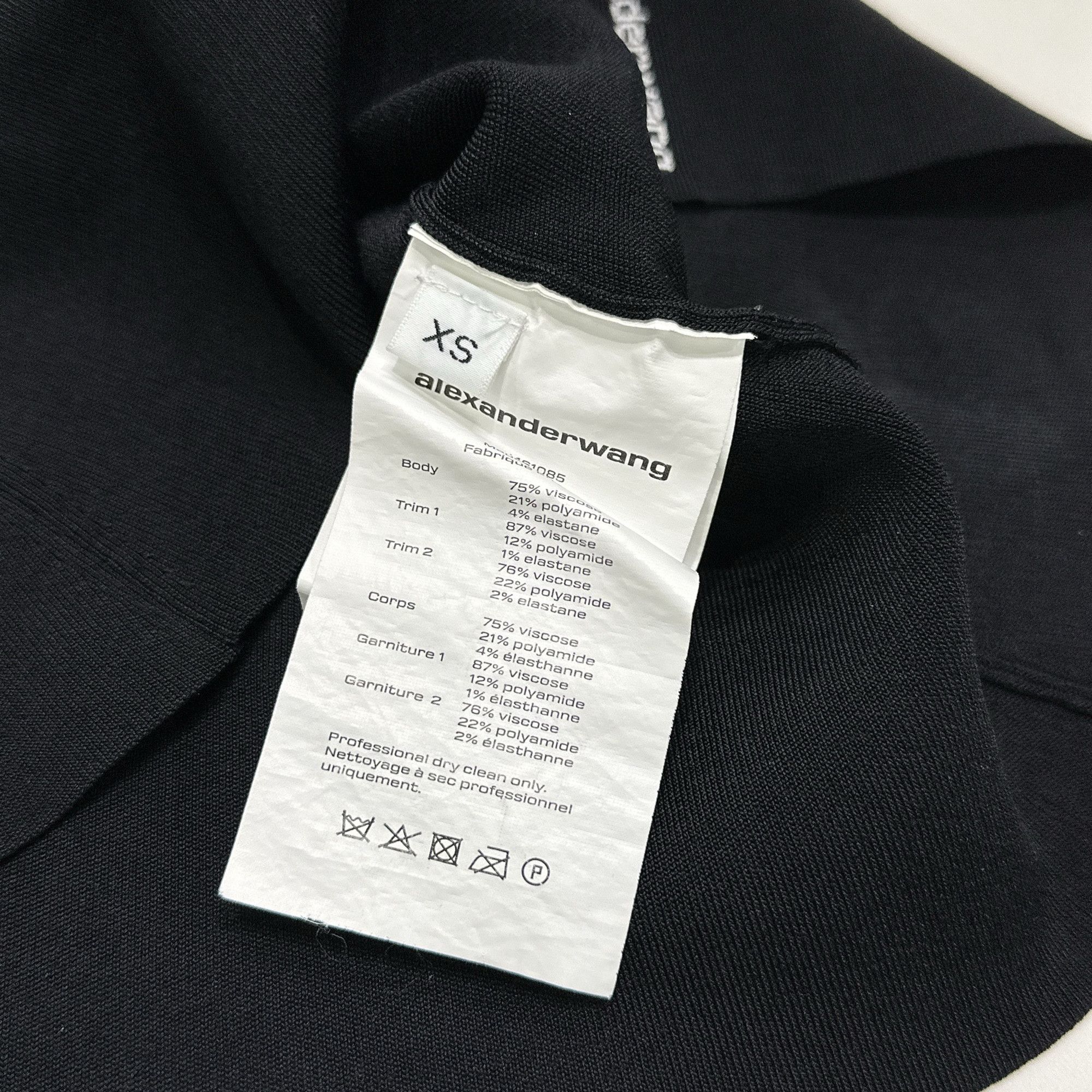 Alexander Wang Alexander Wang Knit Long Sleeve Polo Size XS Size XS / US 0-2 / IT 36-38 - 4 Thumbnail