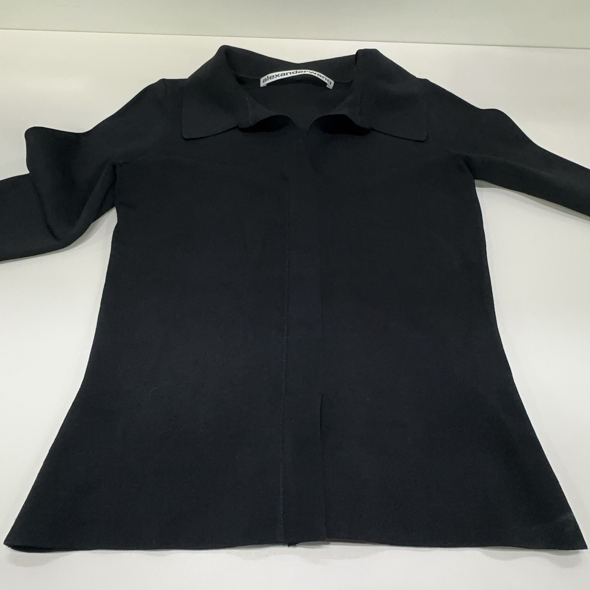 Alexander Wang Alexander Wang Knit Long Sleeve Polo Size XS Size XS / US 0-2 / IT 36-38 - 7 Thumbnail