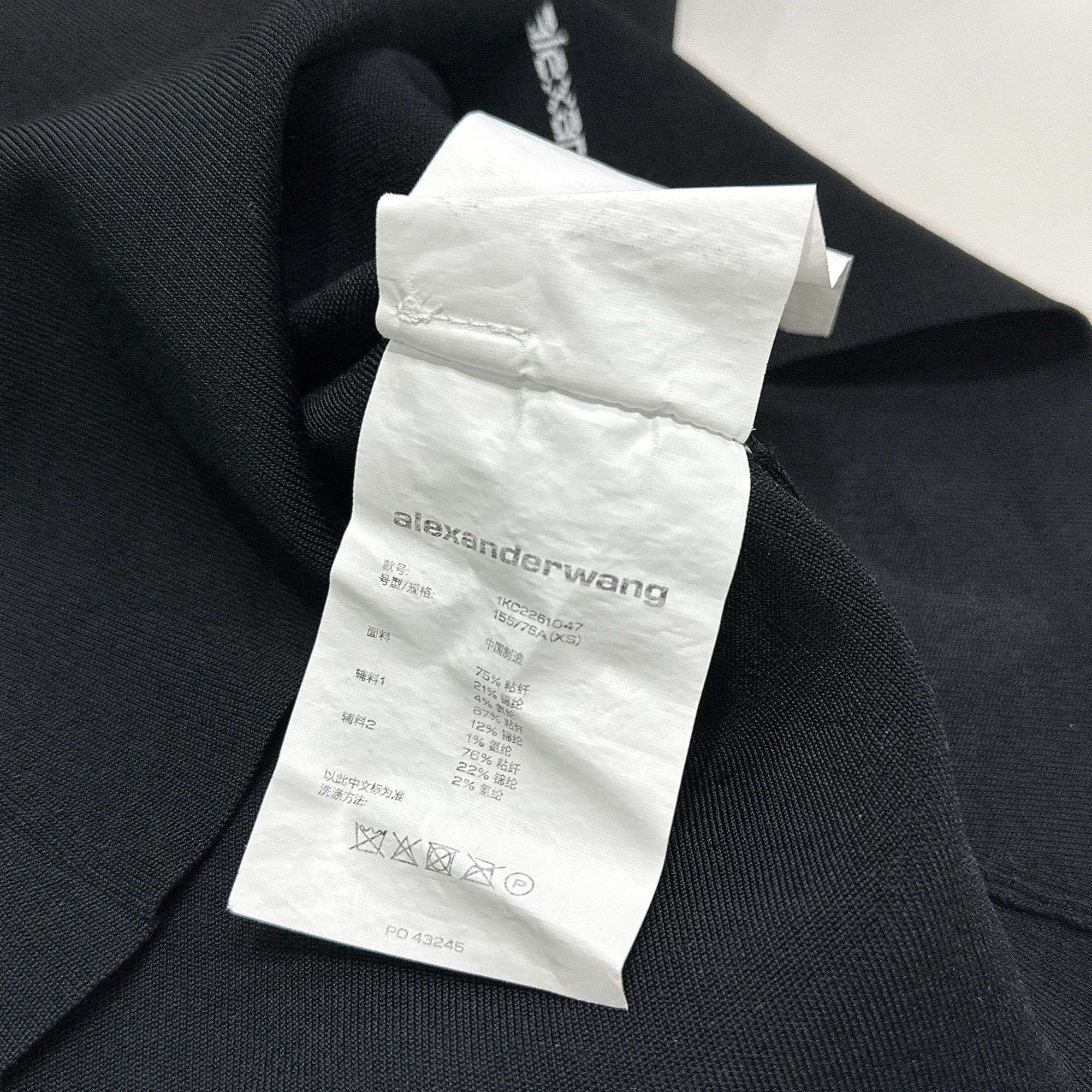 Alexander Wang Alexander Wang Knit Long Sleeve Polo Size XS Size XS / US 0-2 / IT 36-38 - 3 Thumbnail