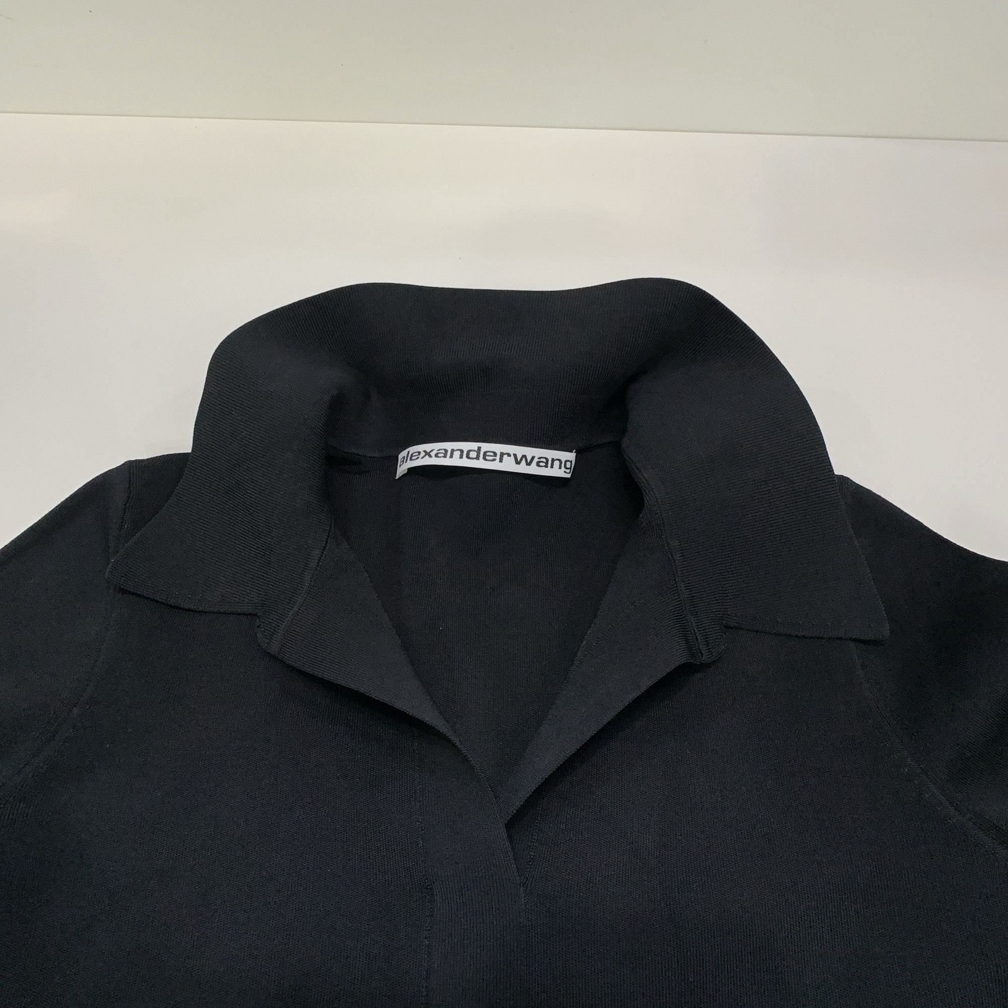 Alexander Wang Alexander Wang Knit Long Sleeve Polo Size XS Size XS / US 0-2 / IT 36-38 - 6 Thumbnail
