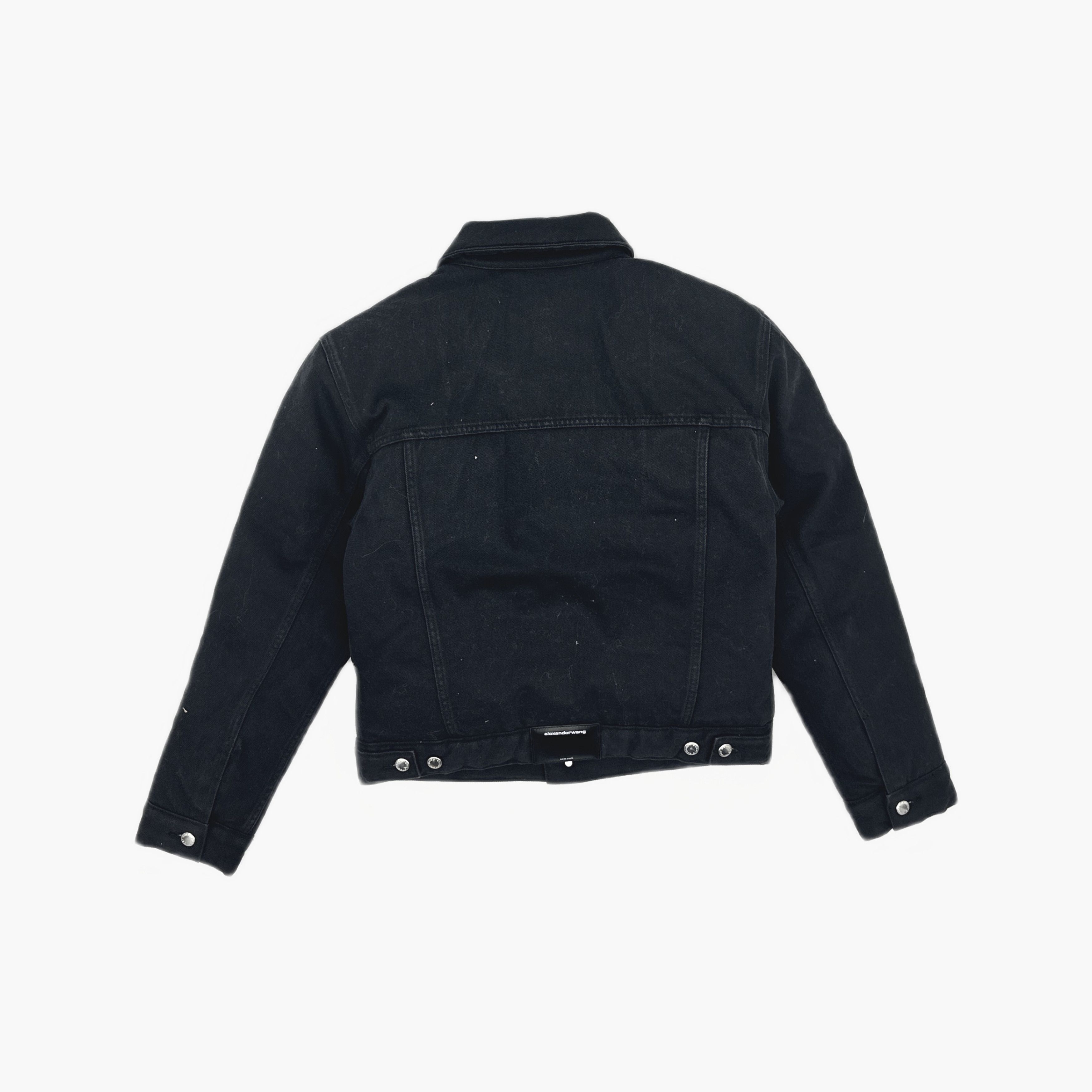 Alexander Wang Alexander Wang Black Denim Jacket Size XS Size US XS / EU 42 / 0 - 2 Thumbnail