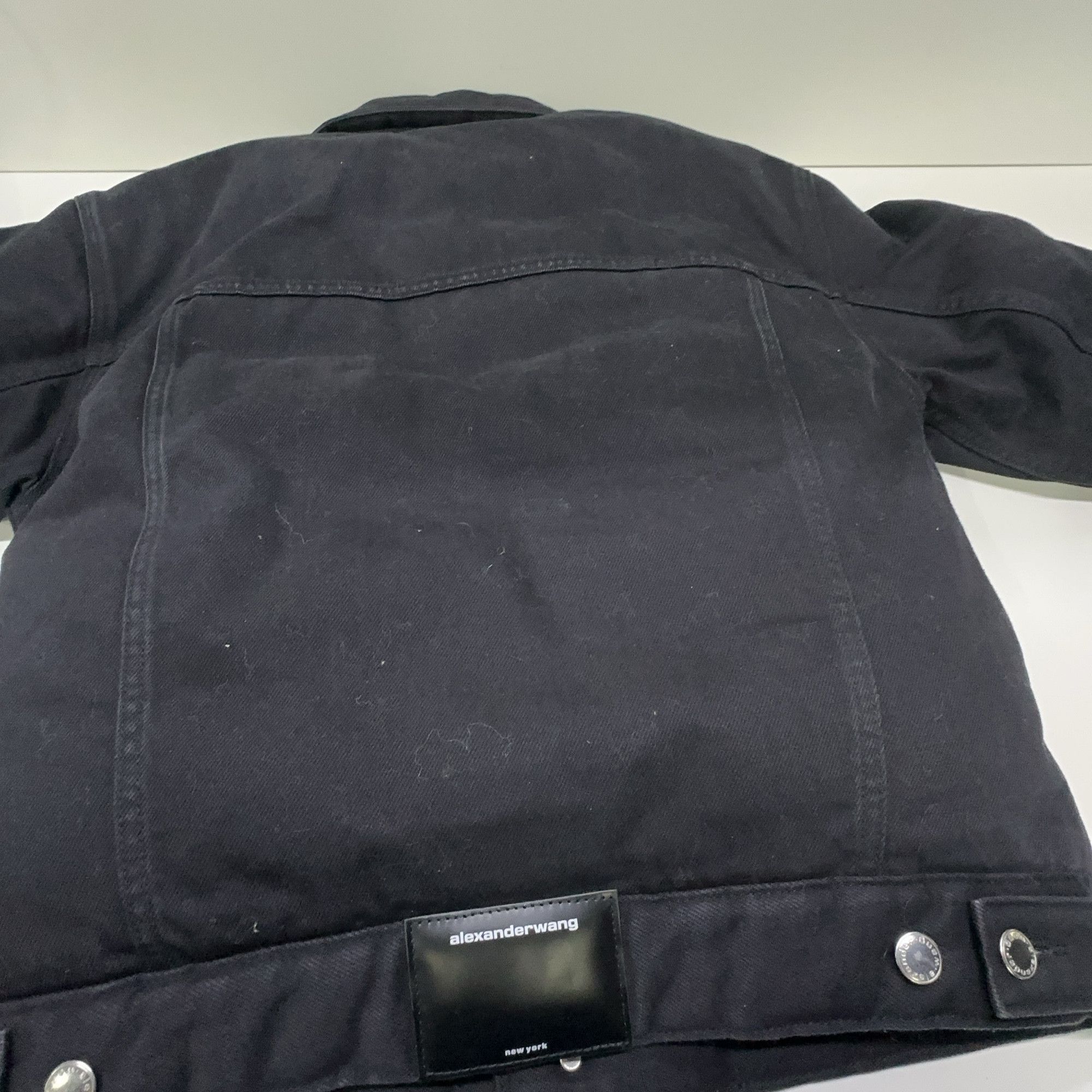 Alexander Wang Alexander Wang Black Denim Jacket Size XS Size US XS / EU 42 / 0 - 11 Thumbnail