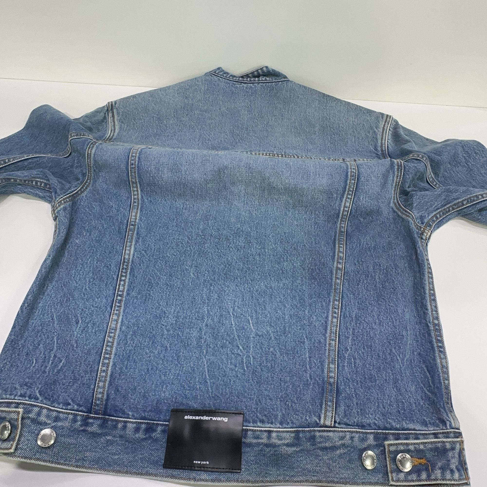 Alexander Wang Alexander Wang Blue Denim Jacket Size S Size S / US 4 / IT 40 - 13 Thumbnail
