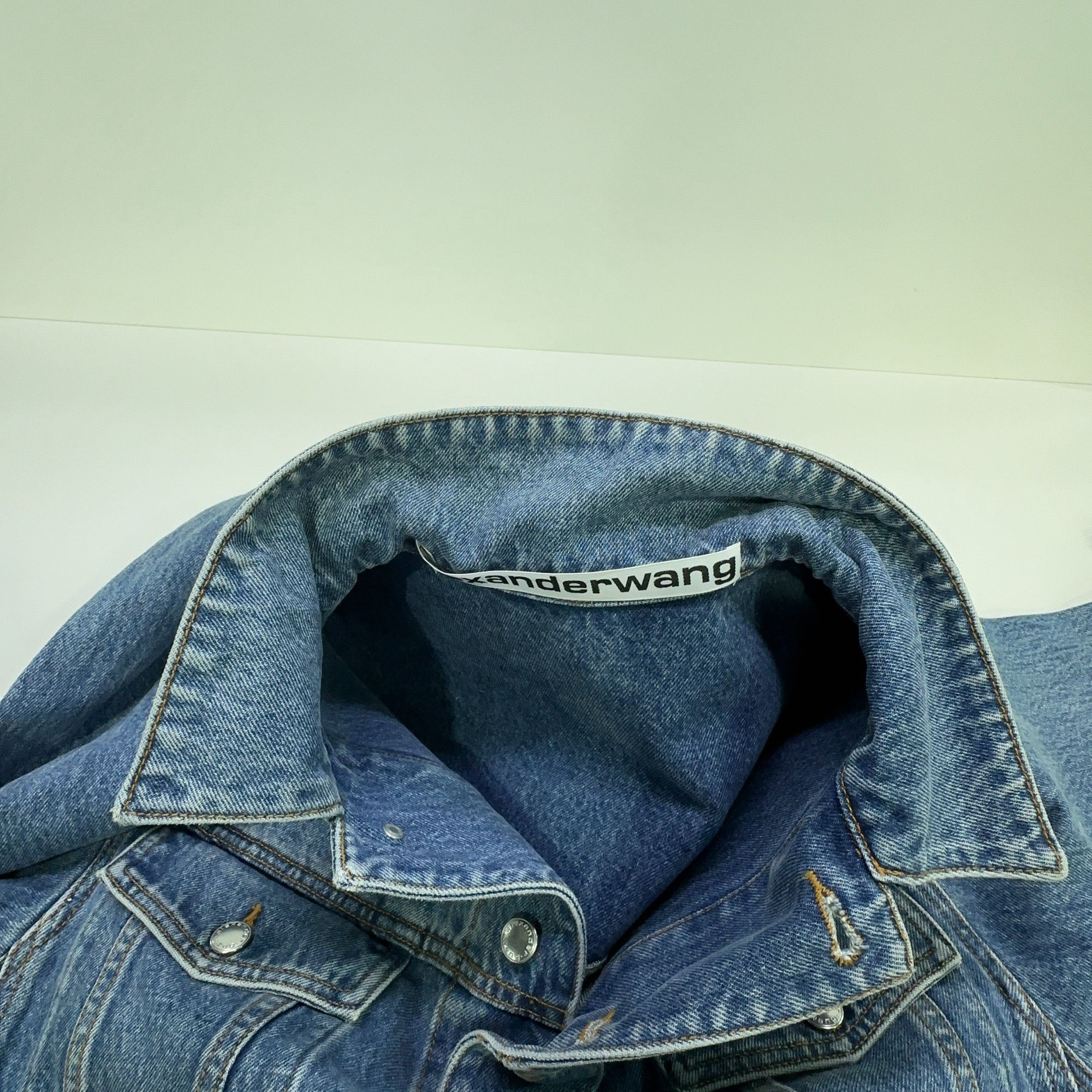 Alexander Wang Alexander Wang Blue Denim Jacket Size S Size S / US 4 / IT 40 - 6 Thumbnail