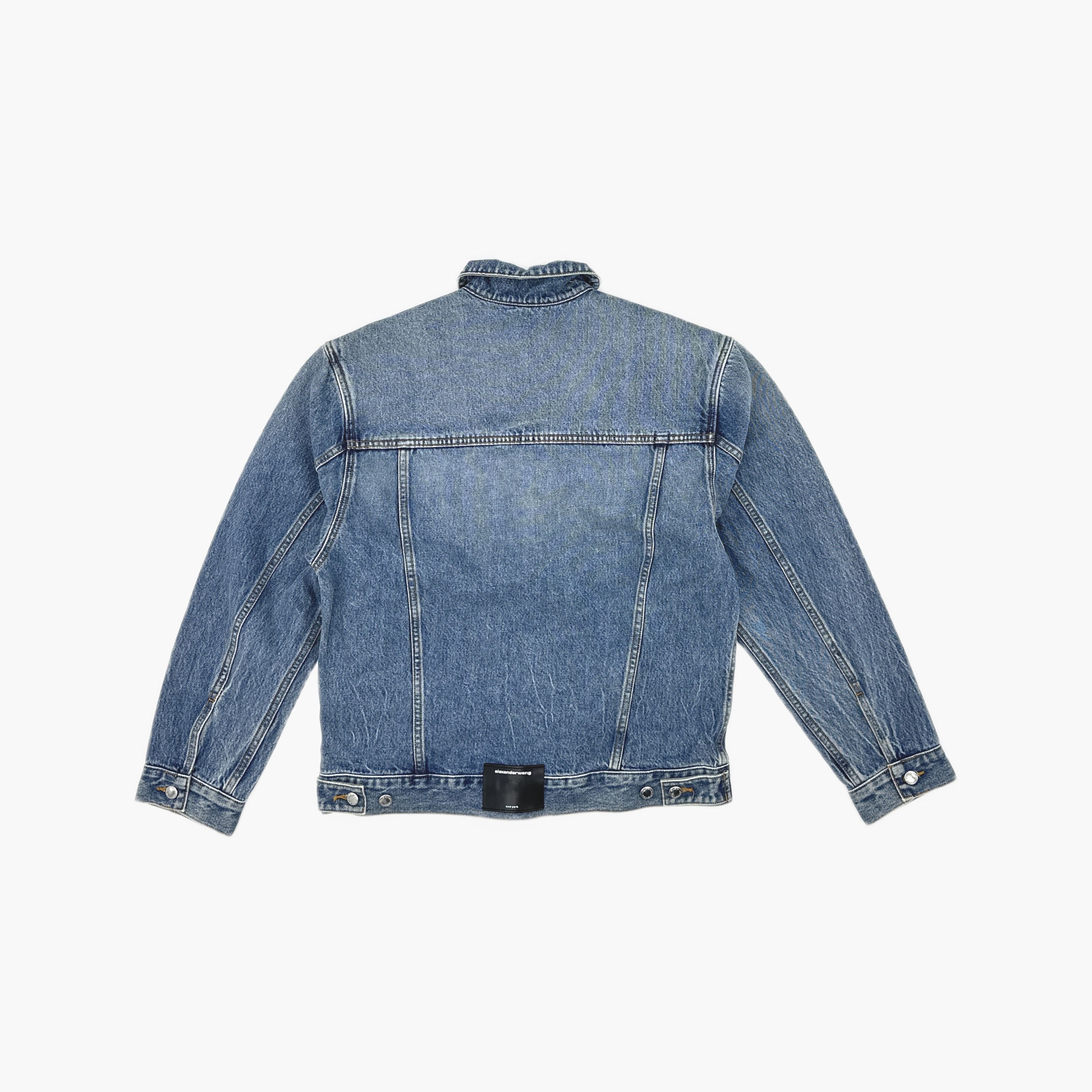 Alexander Wang Alexander Wang Blue Denim Jacket Size S Size S / US 4 / IT 40 - 2 Thumbnail
