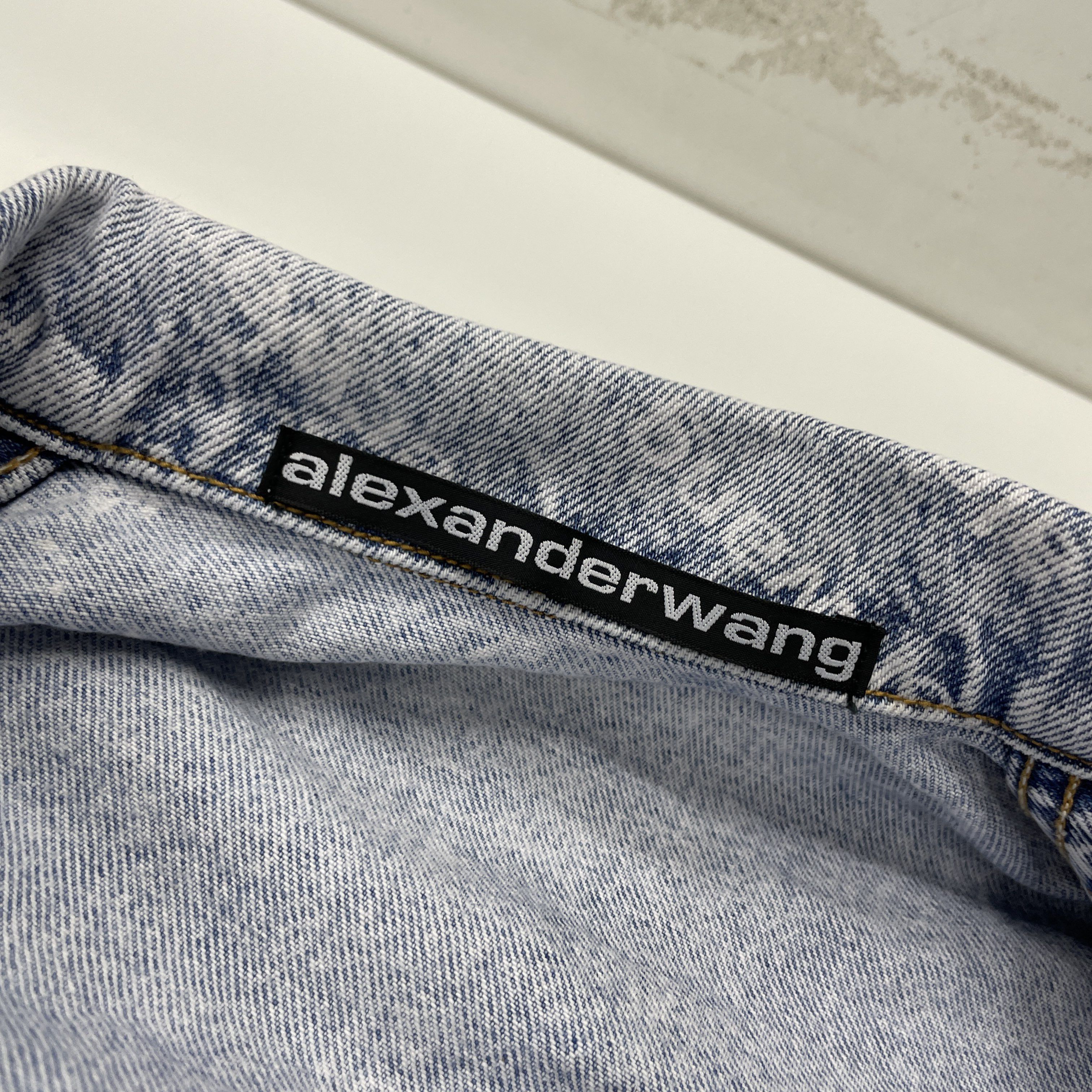 Alexander Wang Alexander Wang Logo Denim Jacket Size S Size S / US 4 / IT 40 - 3 Thumbnail