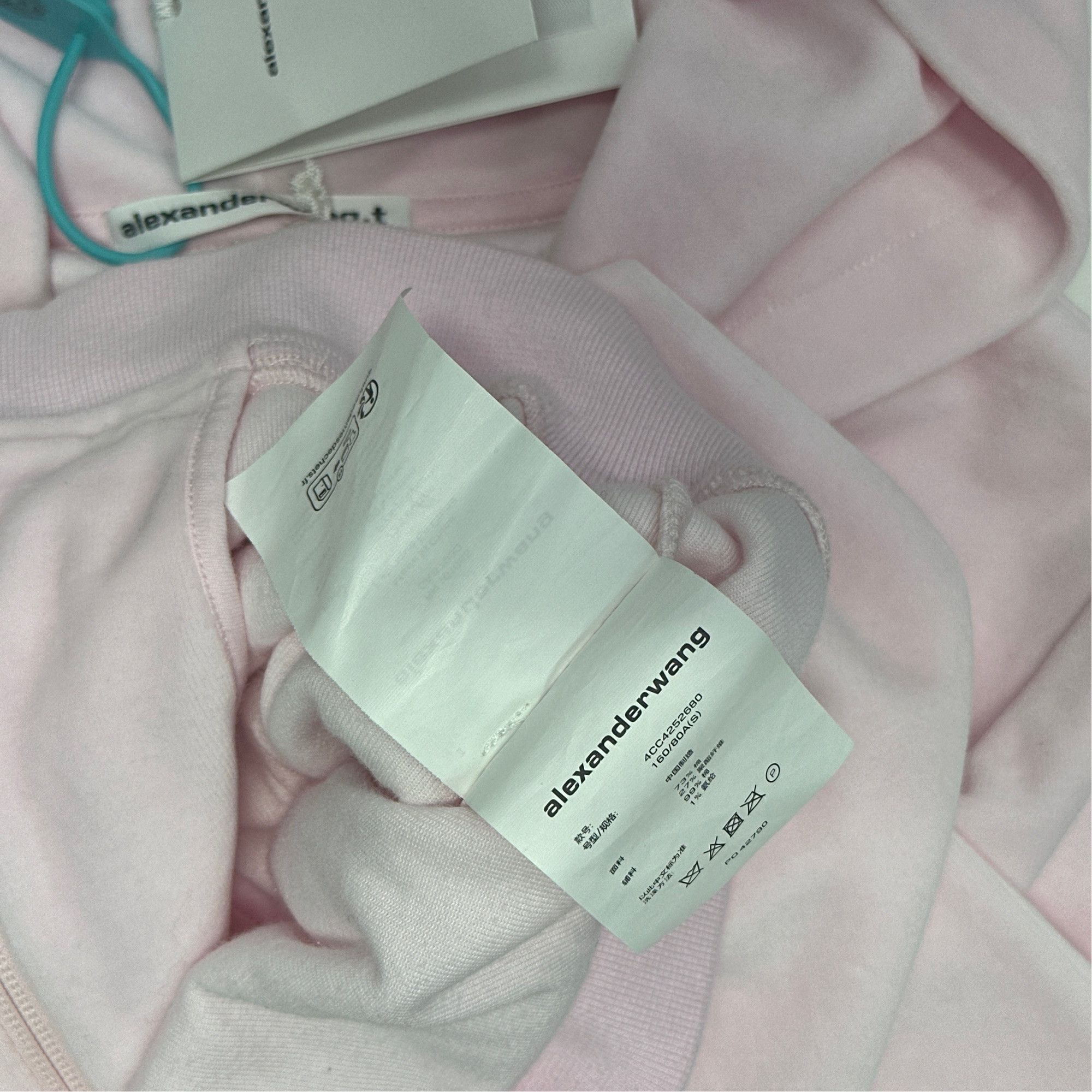 Alexander Wang Alexander Wang Pink Zip-Up Hoodie Size S Size S / US 4 / IT 40 - 3 Thumbnail