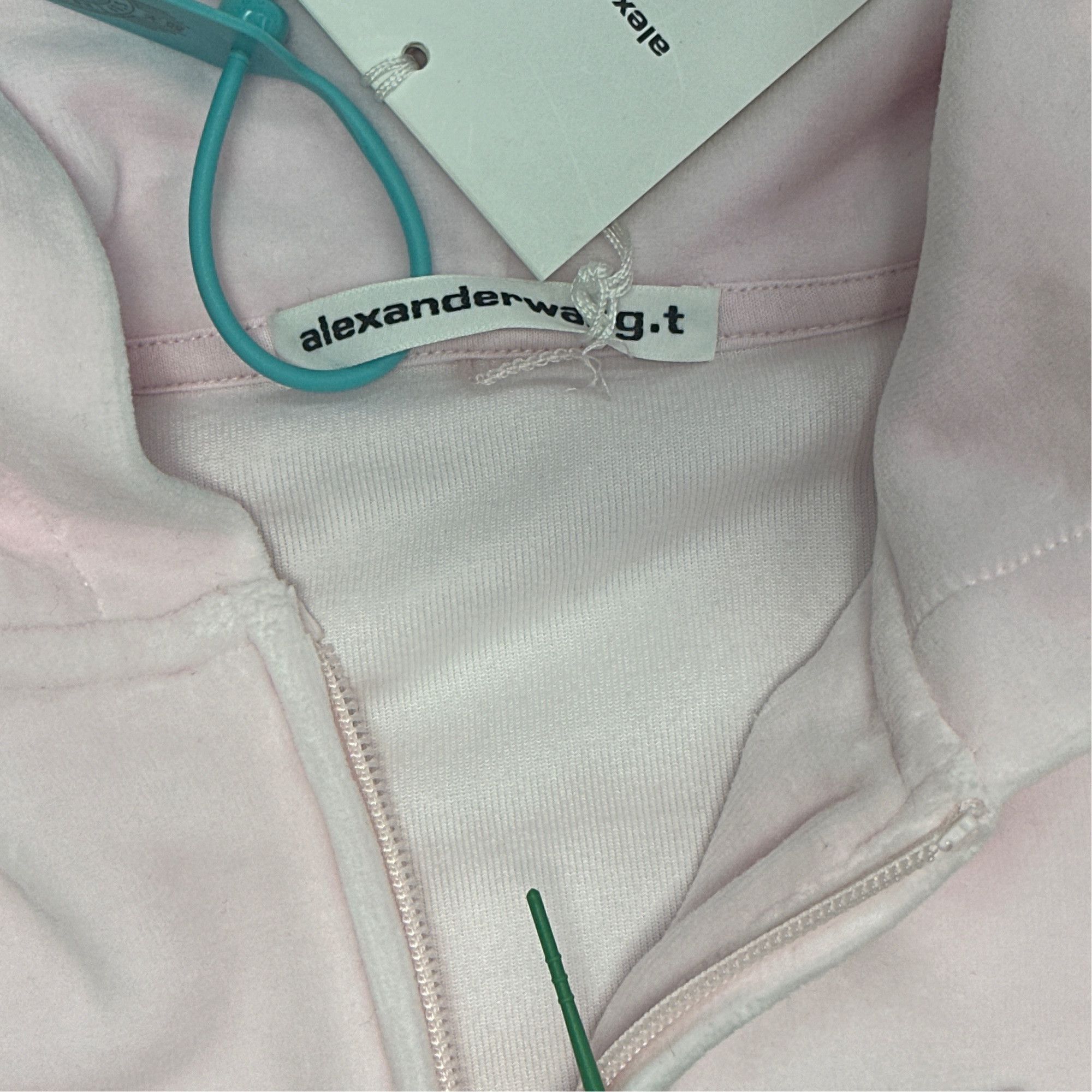 Alexander Wang Alexander Wang Pink Zip-Up Hoodie Size S Size S / US 4 / IT 40 - 5 Thumbnail