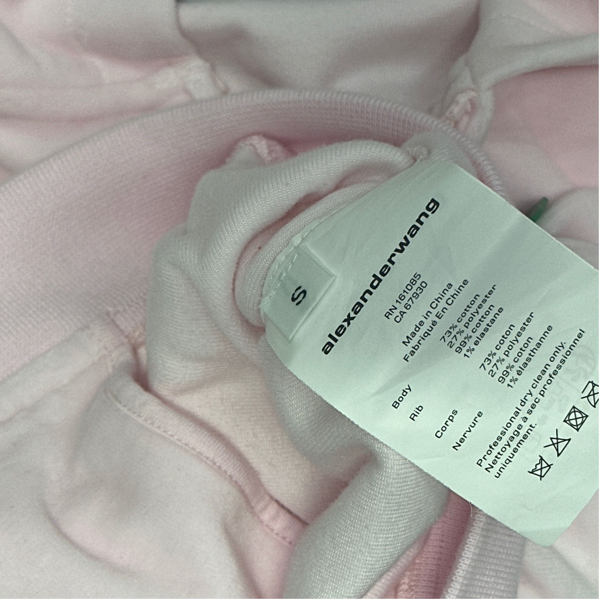 Alexander Wang Alexander Wang Pink Zip-Up Hoodie Size S Size S / US 4 / IT 40 - 4 Thumbnail
