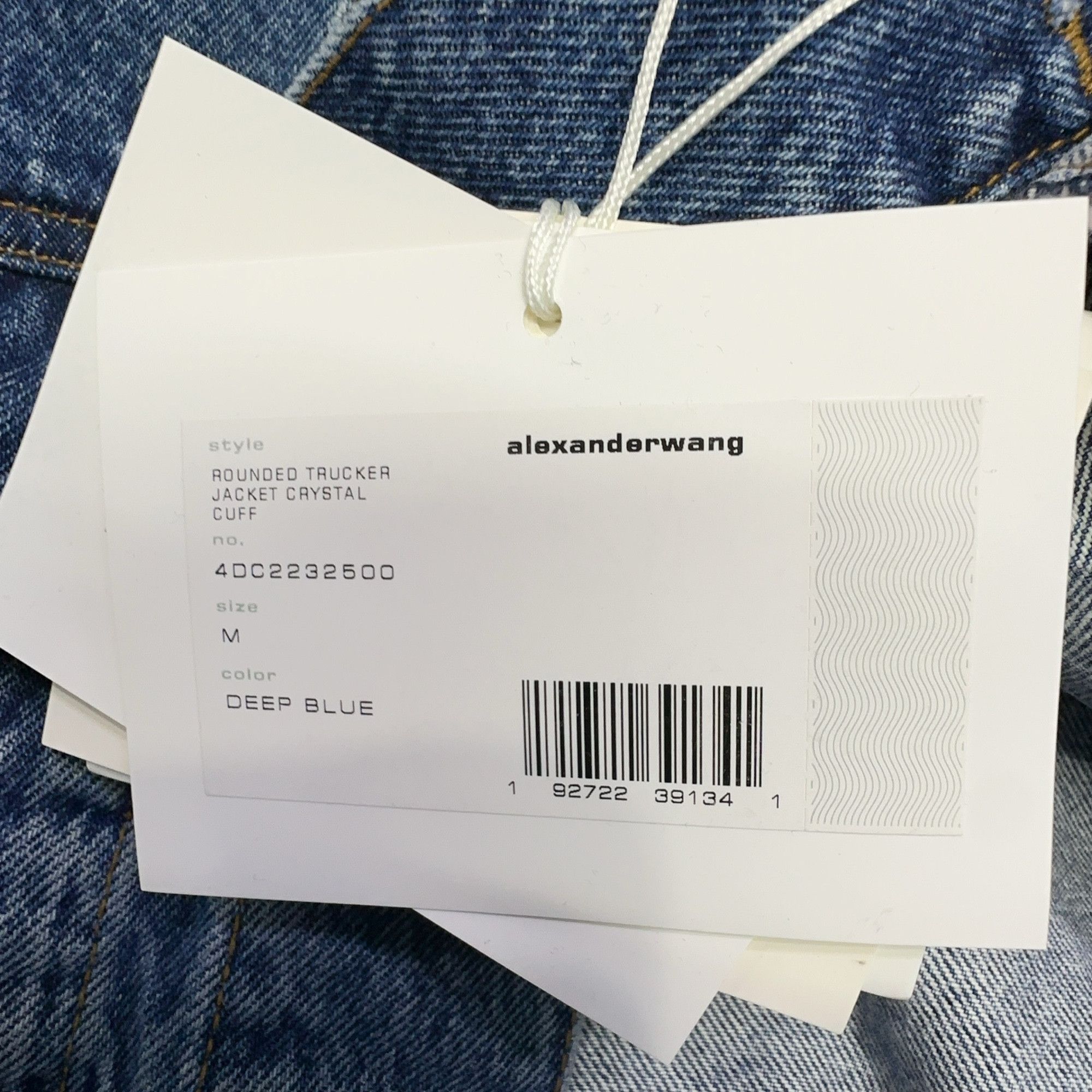 Alexander Wang Alexander Wang Crystal Cuff Denim Jacket Size M Size M / US 6-8 / IT 42-44 - 5 Thumbnail