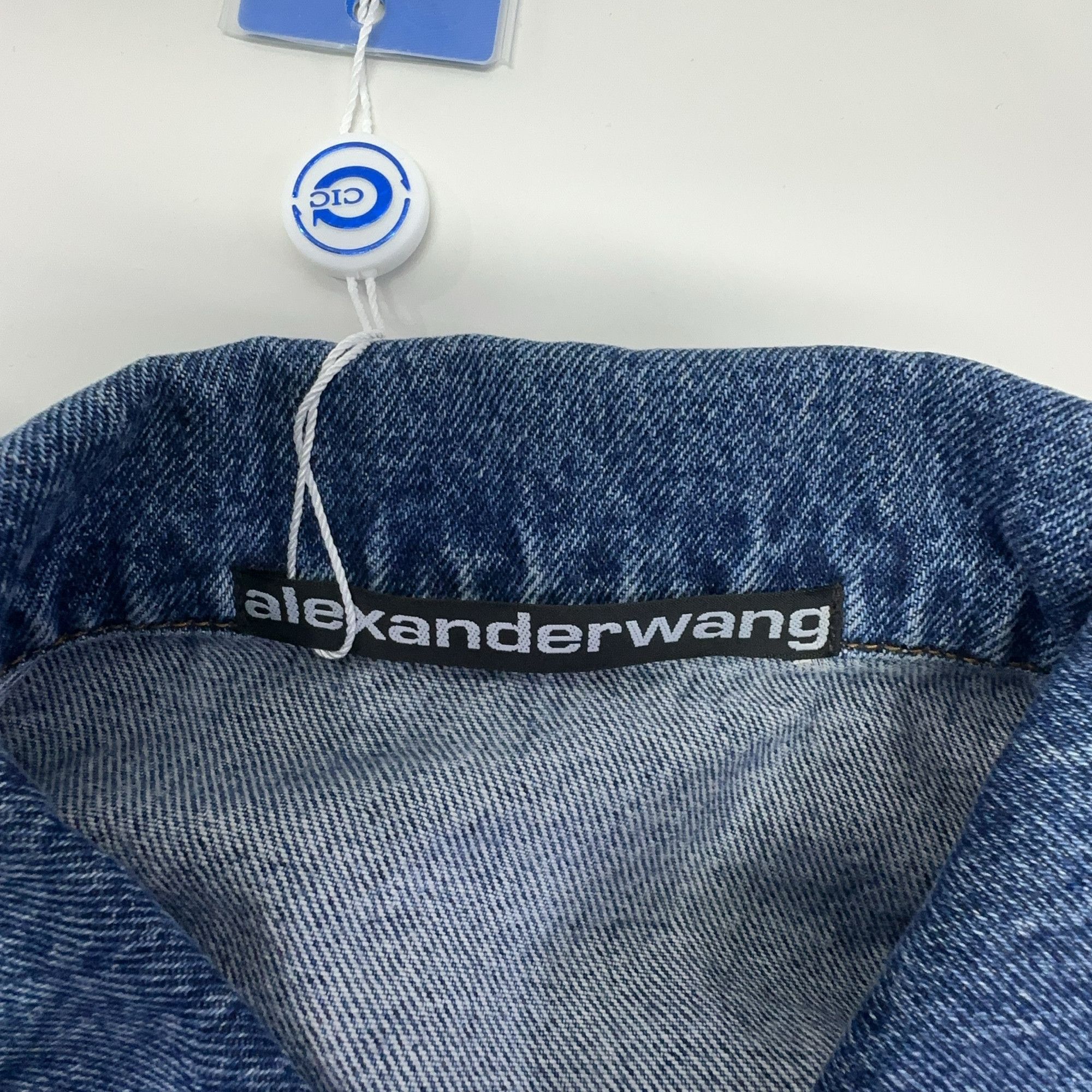 Alexander Wang Alexander Wang Crystal Cuff Denim Jacket Size M Size M / US 6-8 / IT 42-44 - 6 Thumbnail