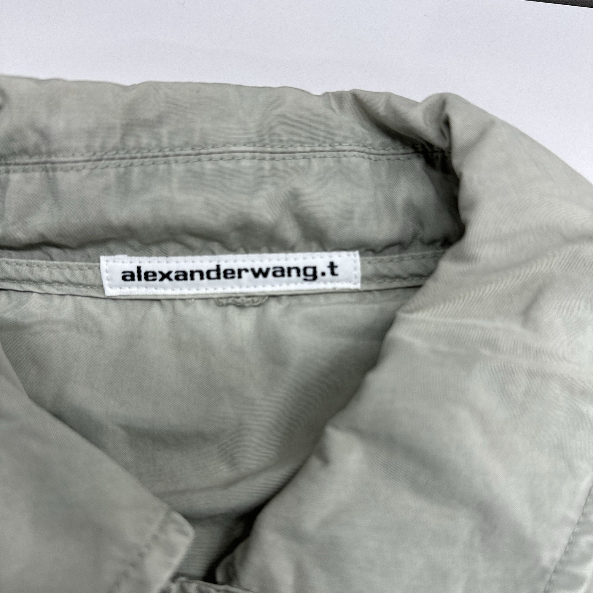 Alexander Wang Alexander Wang Logo Cotton Parka Size M Size M / US 6-8 / IT 42-44 - 3 Thumbnail