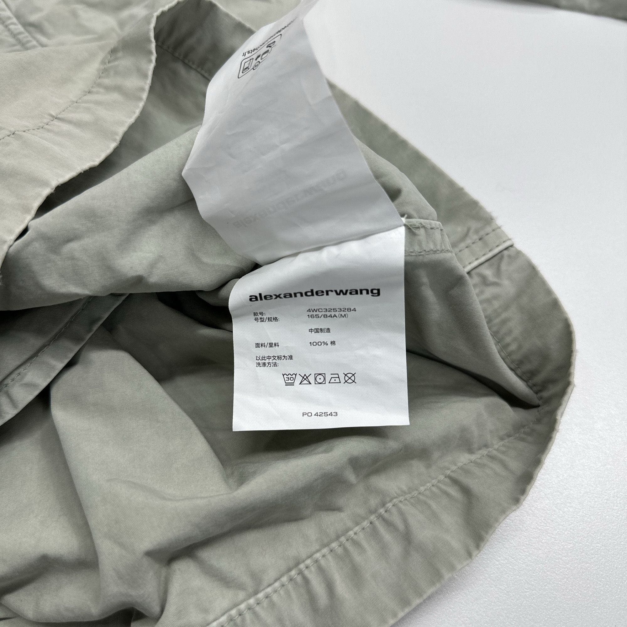 Alexander Wang Alexander Wang Logo Cotton Parka Size M Size M / US 6-8 / IT 42-44 - 5 Thumbnail
