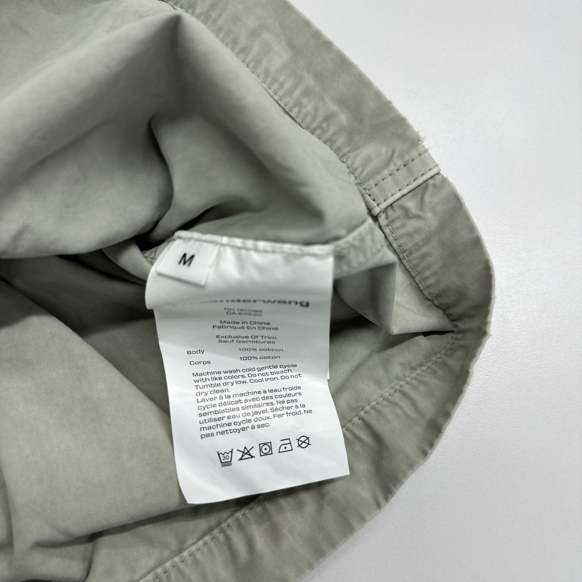 Alexander Wang Alexander Wang Logo Cotton Parka Size M Size M / US 6-8 / IT 42-44 - 4 Thumbnail