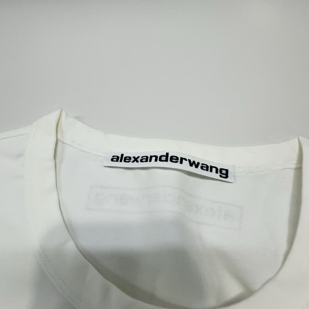 Alexander Wang Alexander Wang Crystal Logo T-Shirt Size XL Size XL / US 12-14 / IT 48-50 - 5 Thumbnail