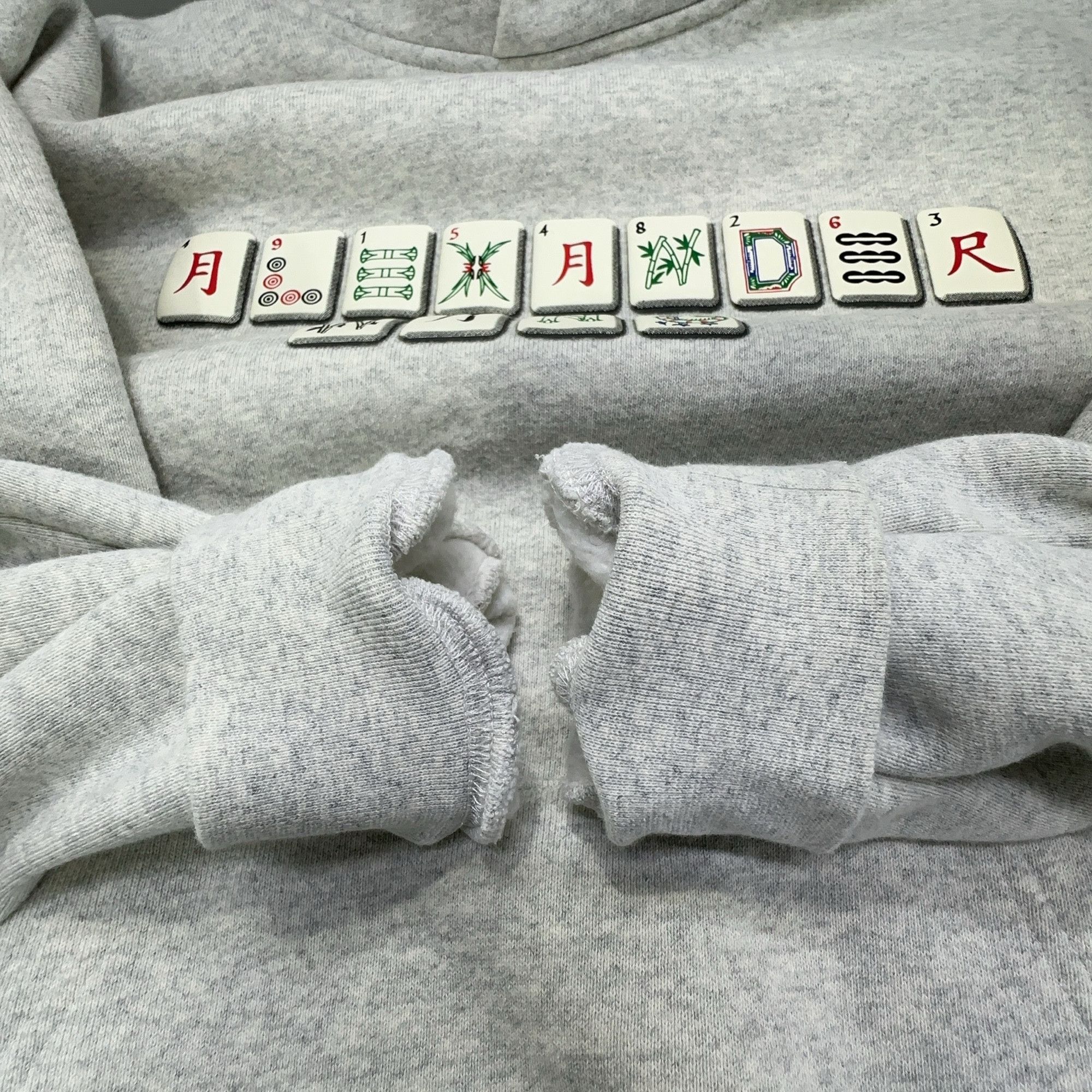 Alexander Wang Alexander Wang Mahjong Tile Graphic Hoodie Size XS Size US XS / EU 42 / 0 - 5 Thumbnail