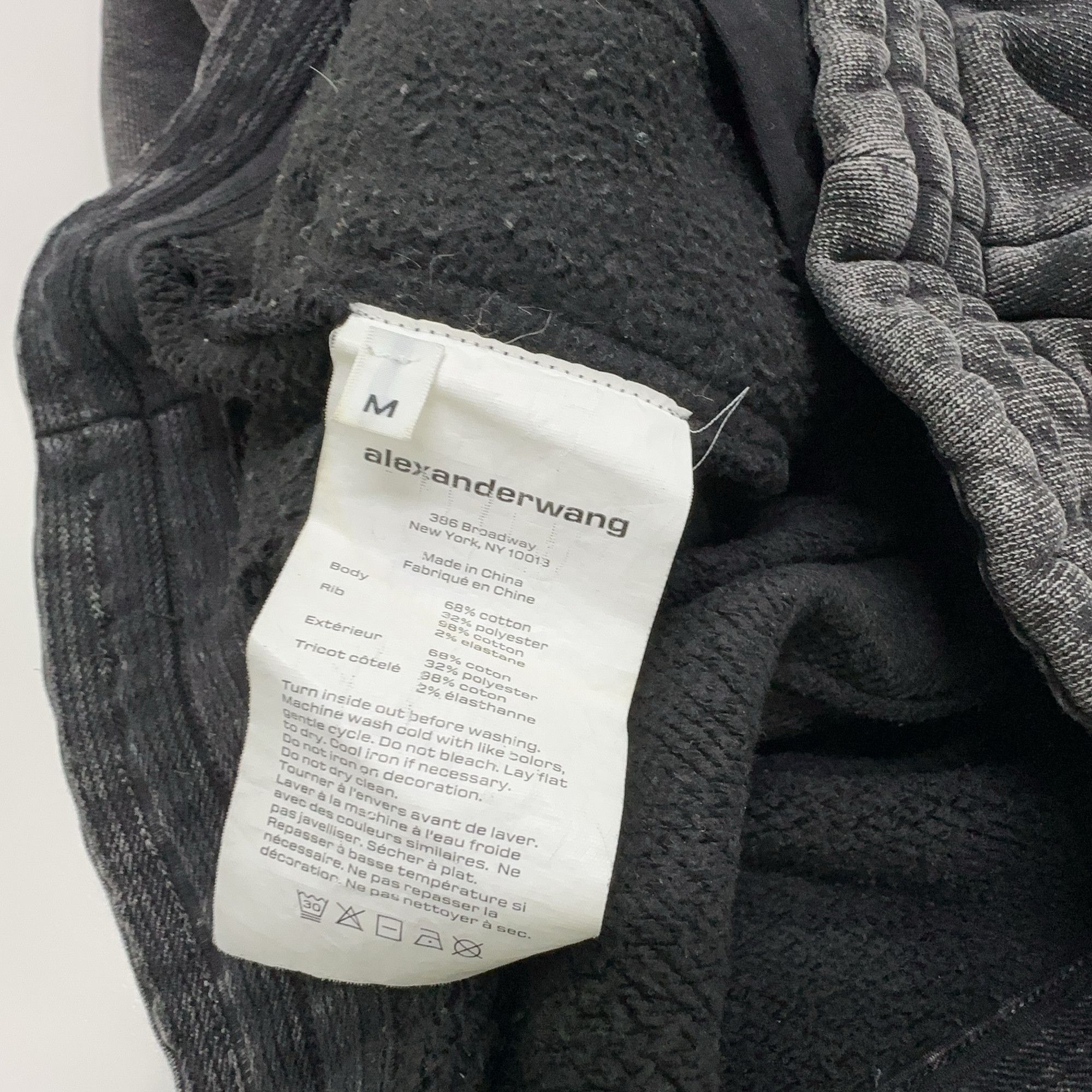 Alexander Wang Alexander Wang Acid Wash Logo Sweatpants Size M Size US 32 / EU 48 - 4 Thumbnail