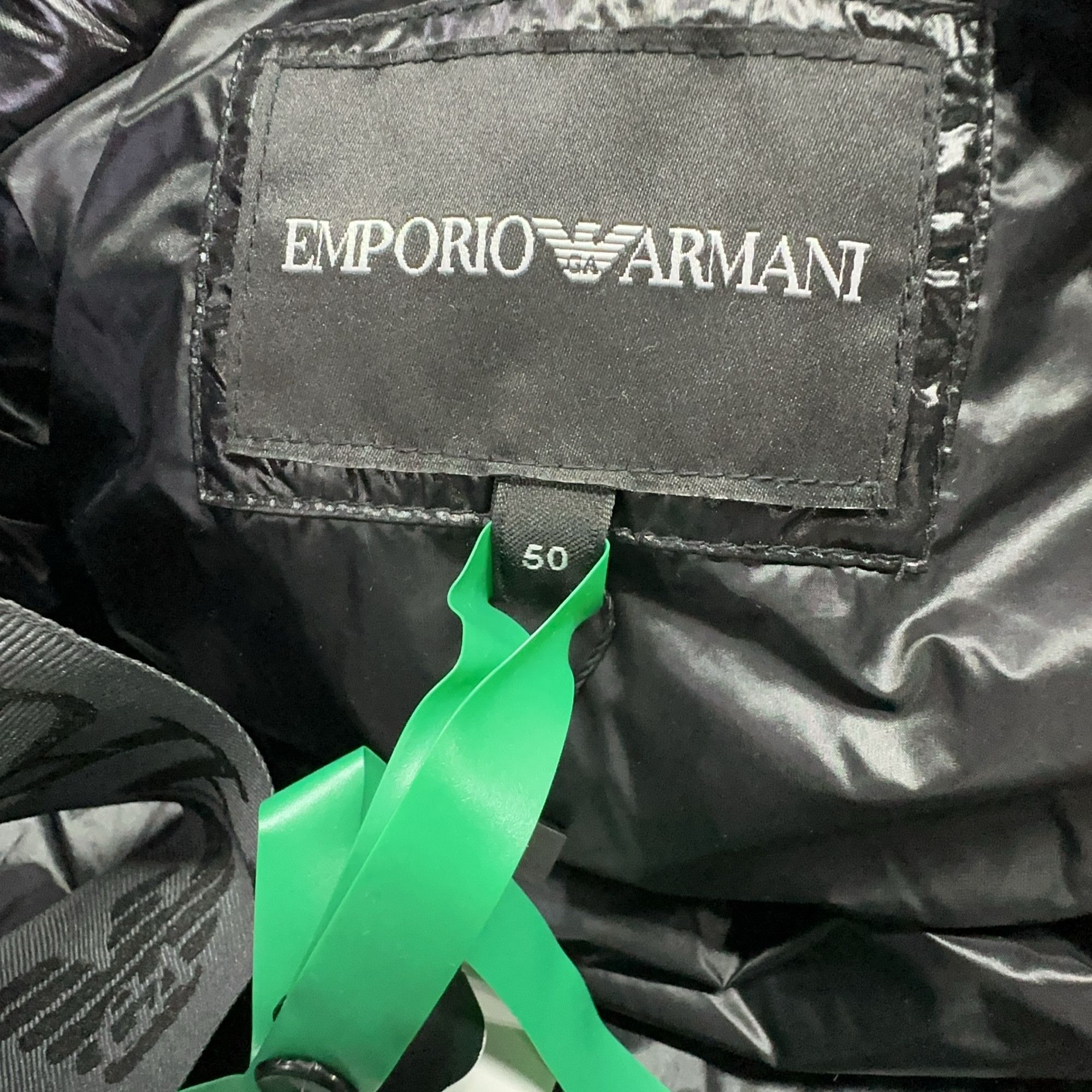 Emporio Armani Emporio Armani Glossy Down Puffer Jacket Size M Size US M / EU 48-50 / 2 - 5 Thumbnail