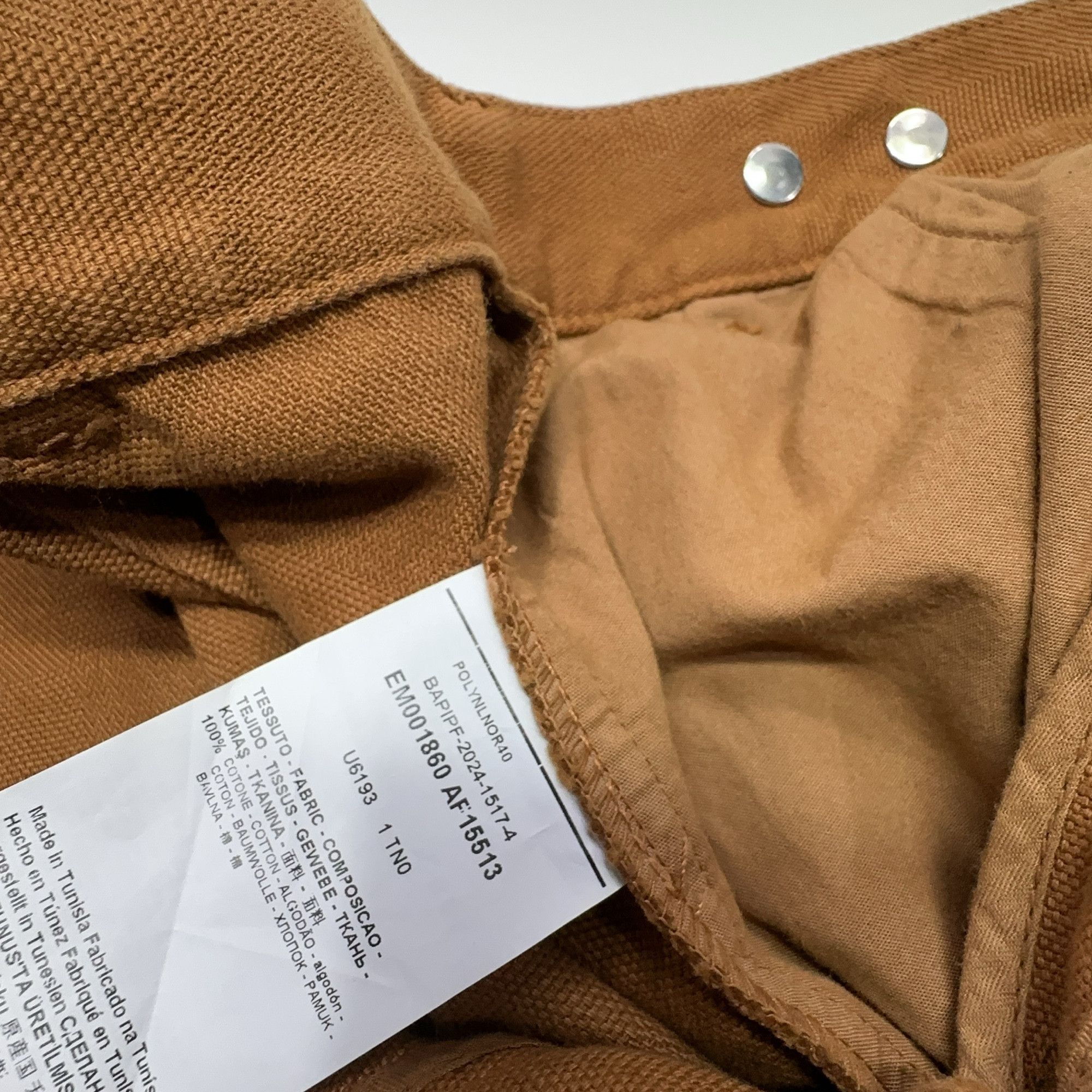 Emporio Armani Emporio Armani Utility Cotton Pants Size 44 Size US 28 / EU 44 - 4 Thumbnail