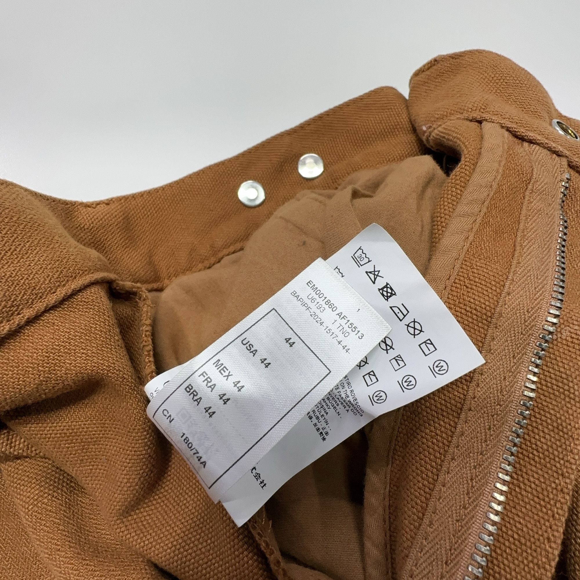 Emporio Armani Emporio Armani Utility Cotton Pants Size 44 Size US 28 / EU 44 - 3 Thumbnail