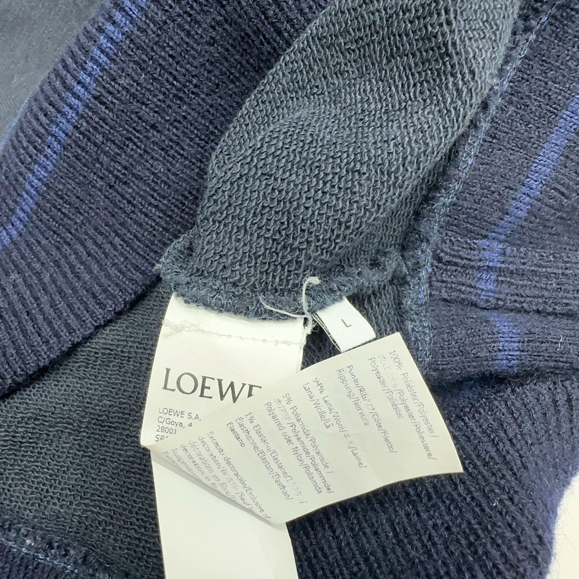Loewe Loewe Anagram Embroidered Hoodie Size L Size L / US 10 / IT 46 - 4 Thumbnail