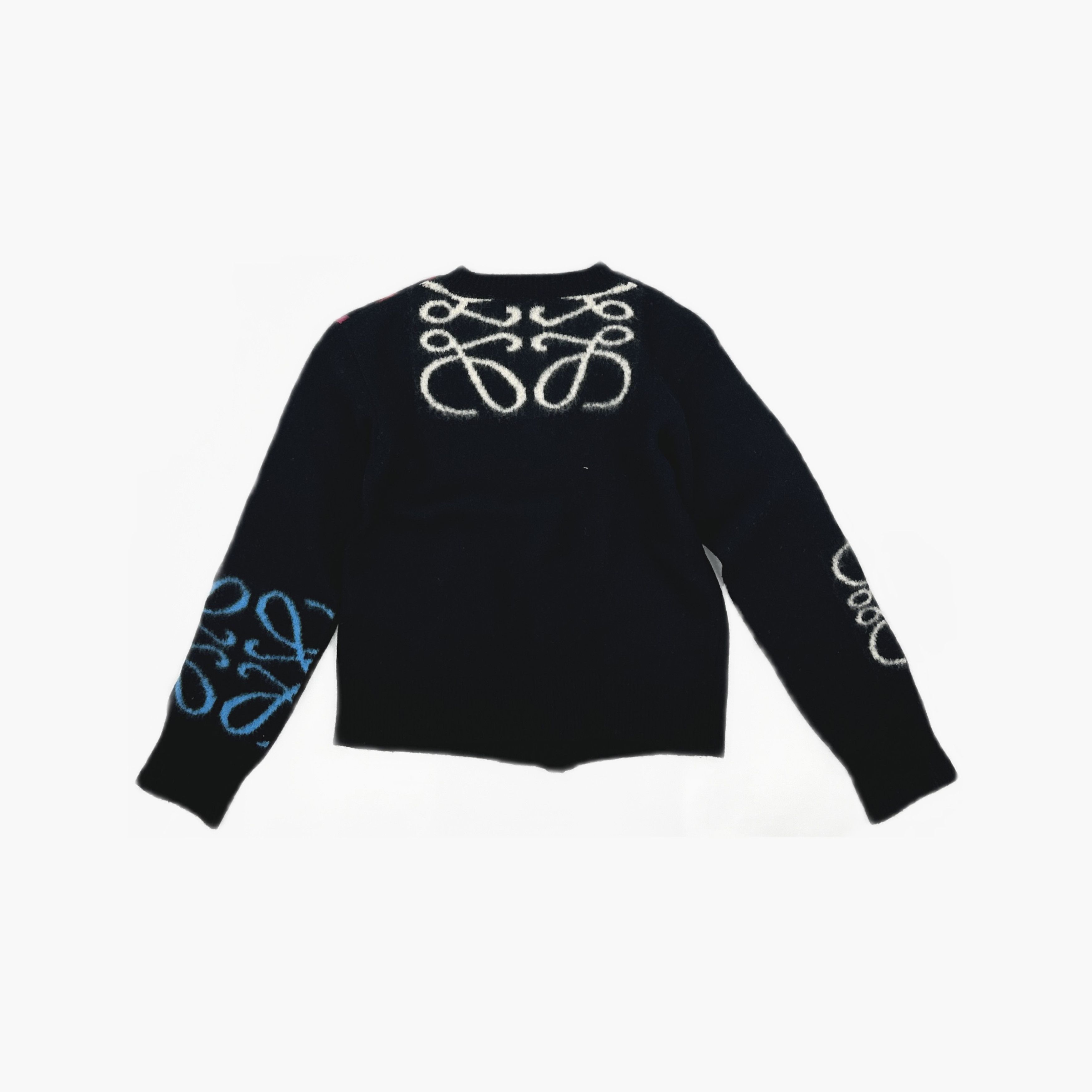 Loewe Loewe Anagram Intarsia Cardigan Size M Size M / US 6-8 / IT 42-44 - 2 Thumbnail