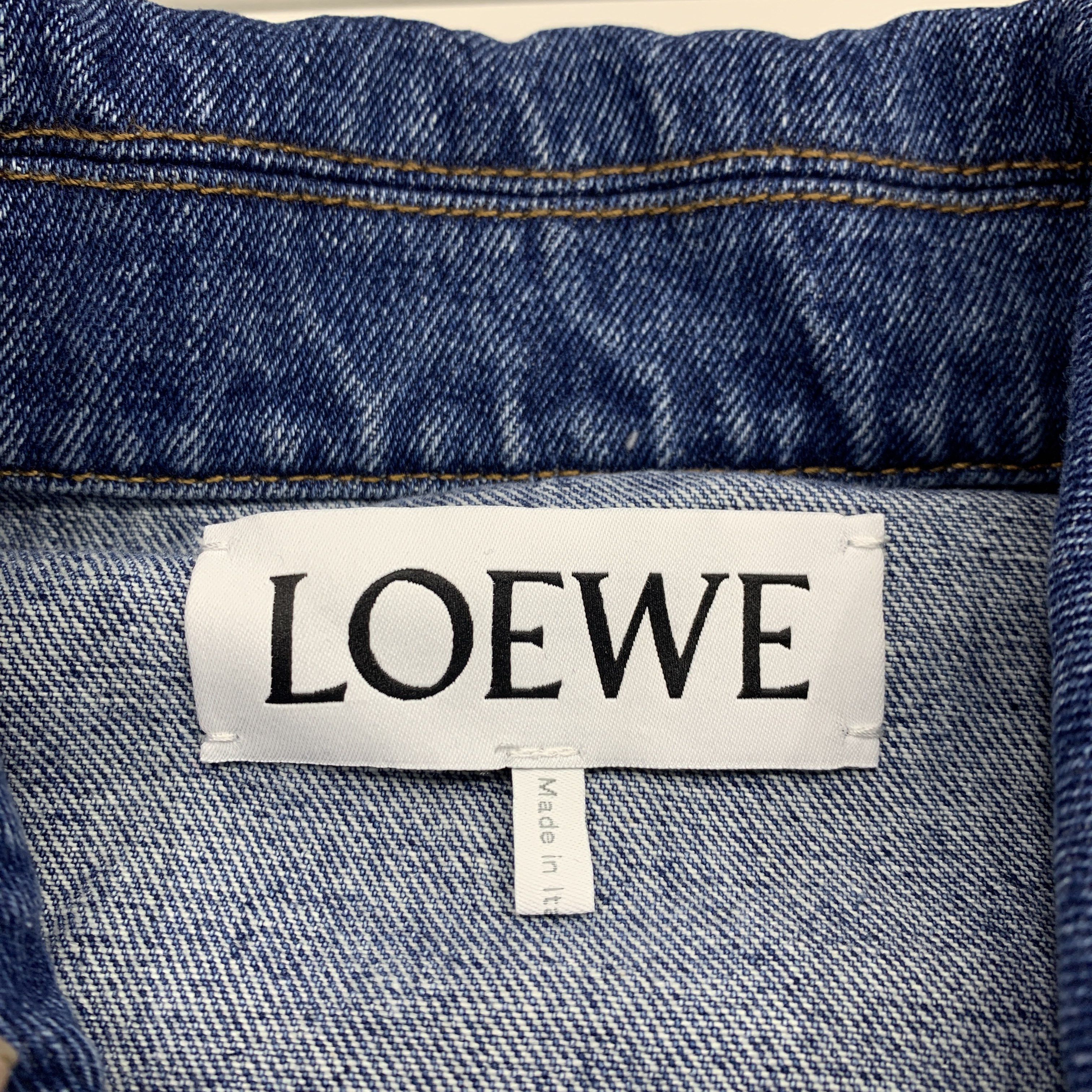 Loewe Loewe Anagram Denim Jacket Size 48 Size US M / EU 48-50 / 2 - 3 Thumbnail