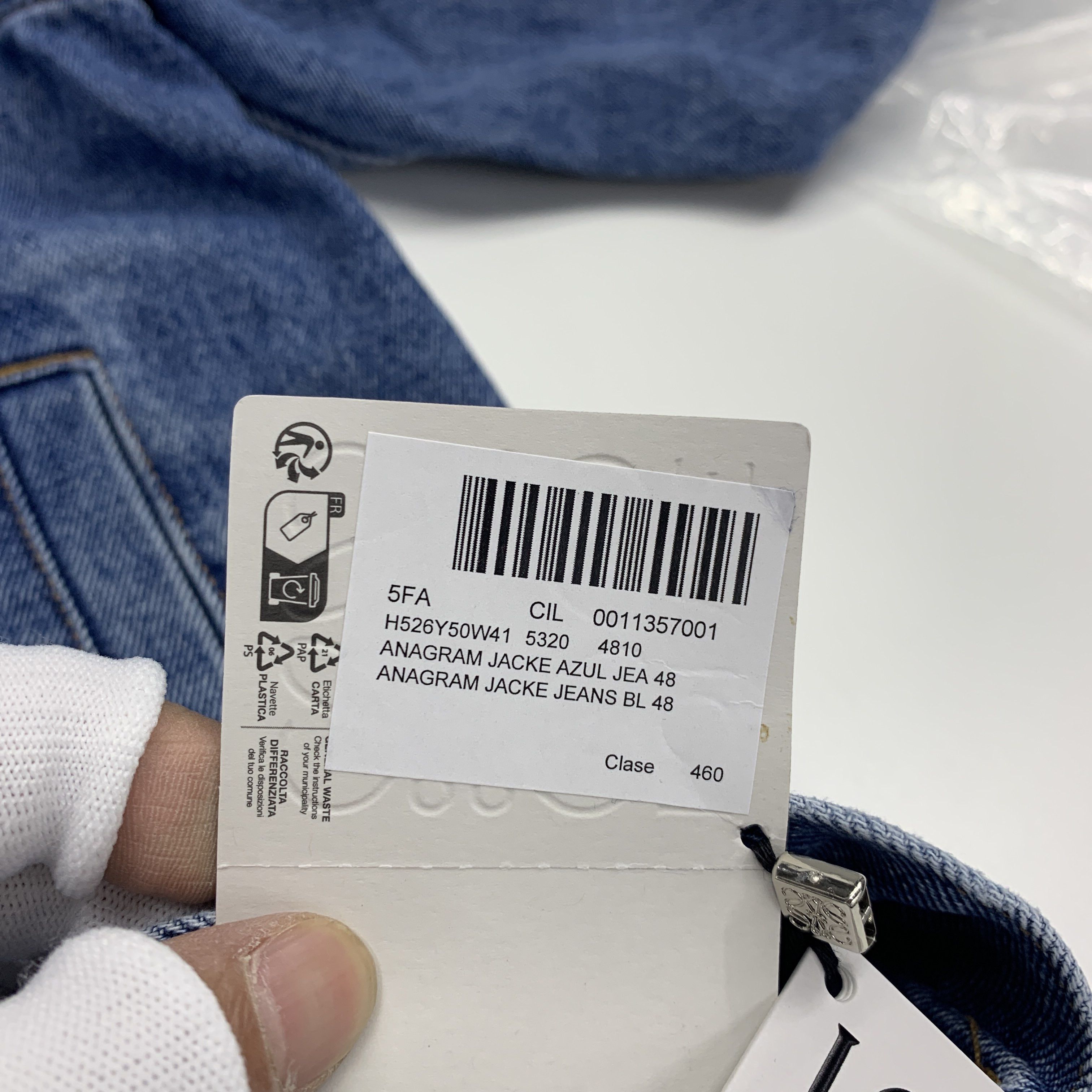 Loewe Loewe Anagram Denim Jacket Size 48 Size US M / EU 48-50 / 2 - 4 Thumbnail