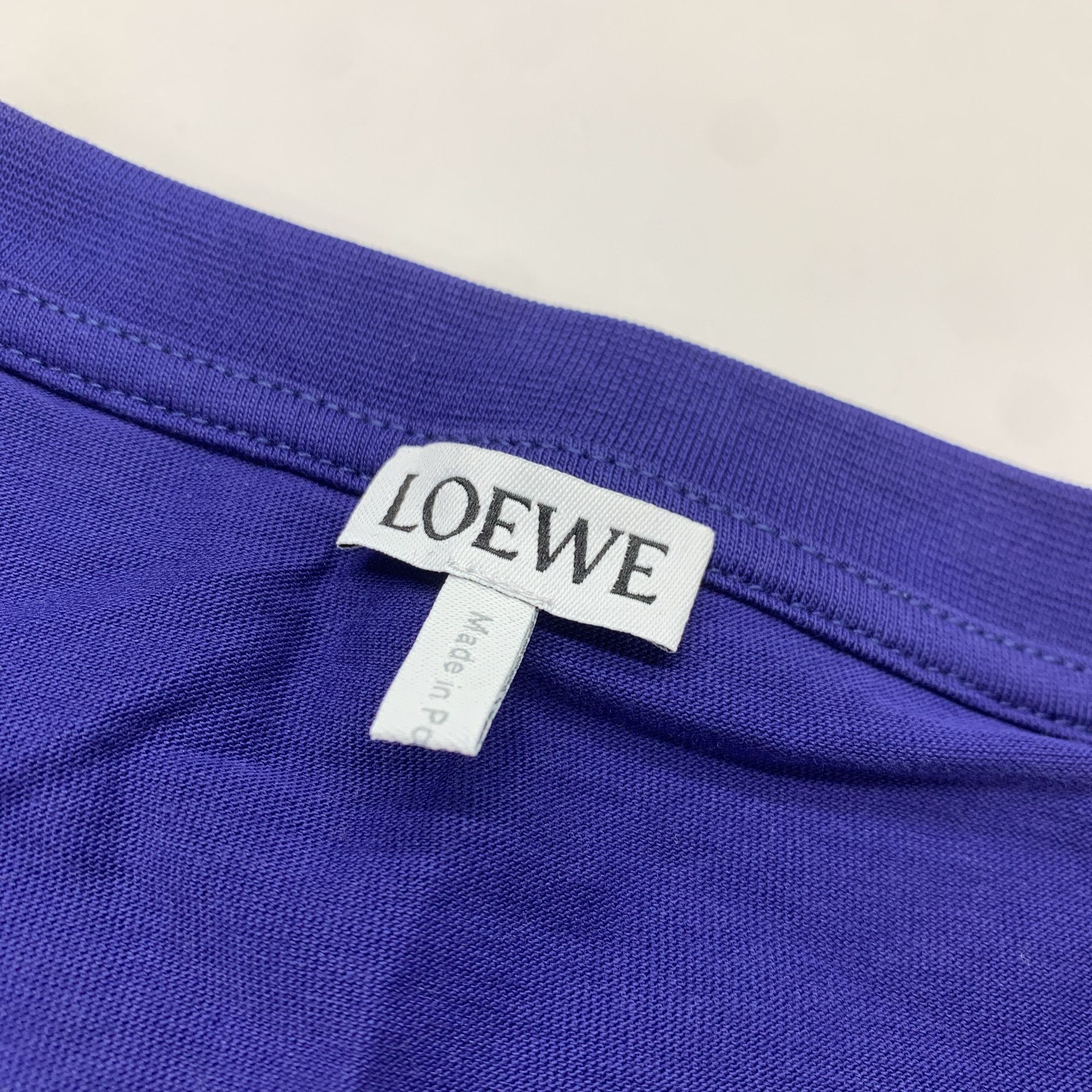 Loewe Loewe Logo Embroidered T-Shirt Size S Size US S / EU 44-46 / 1 - 3 Thumbnail