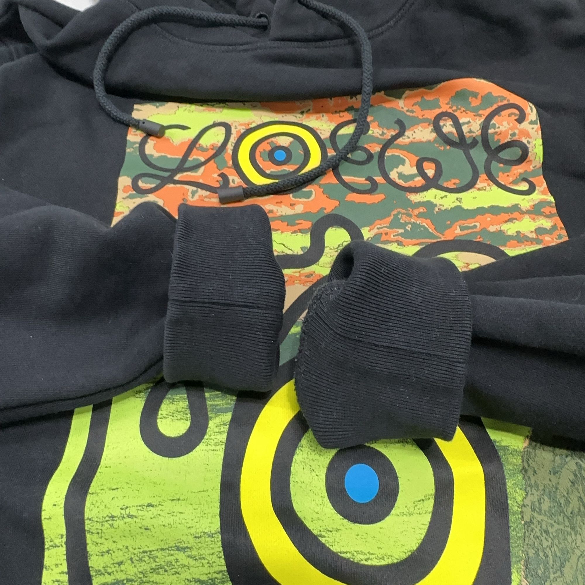 Loewe Loewe Graphic Print Hoodie Size L Size US L / EU 52-54 / 3 - 8 Thumbnail