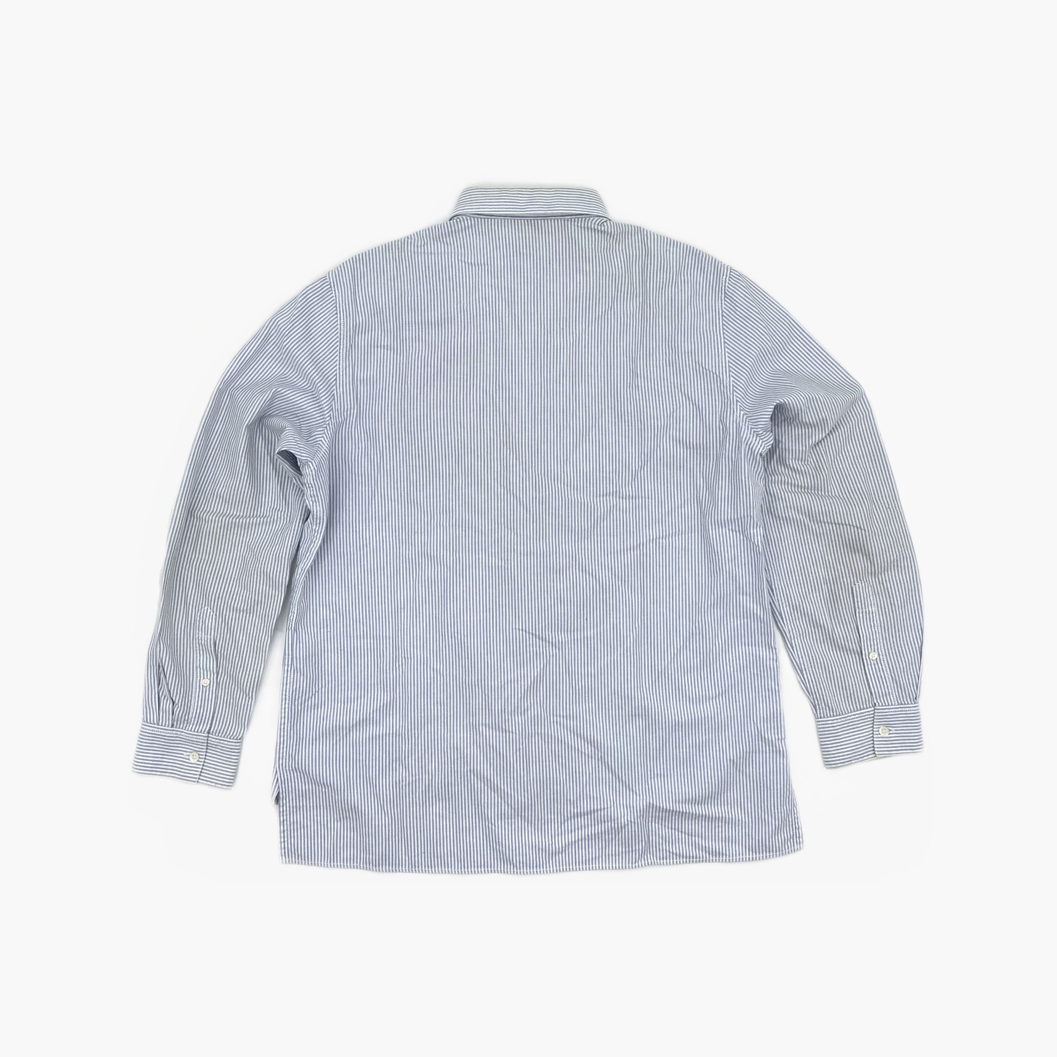 Loewe Loewe Anagram Patch Striped Shirt Size M Size US XXS / EU 40 - 2 Thumbnail