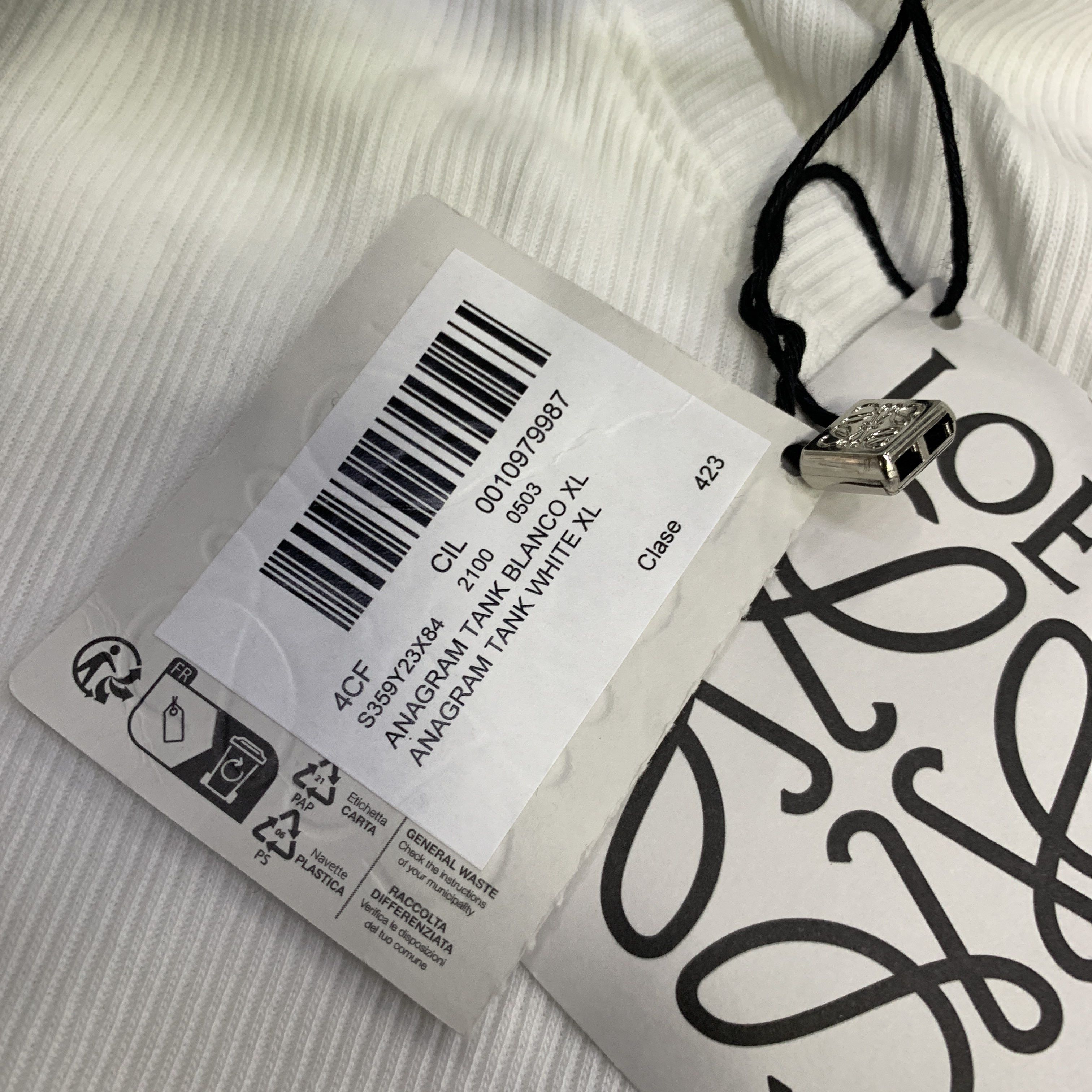 Loewe Loewe Anagram Tank Top Size XL Size XL / US 12-14 / IT 48-50 - 2 Thumbnail