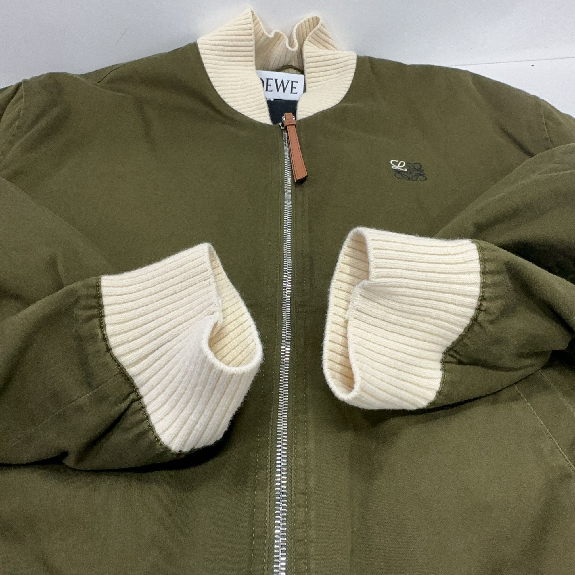 Loewe Loewe Logo Embroidery Bomber Jacket Size 48 Size US M / EU 48-50 / 2 - 8 Thumbnail