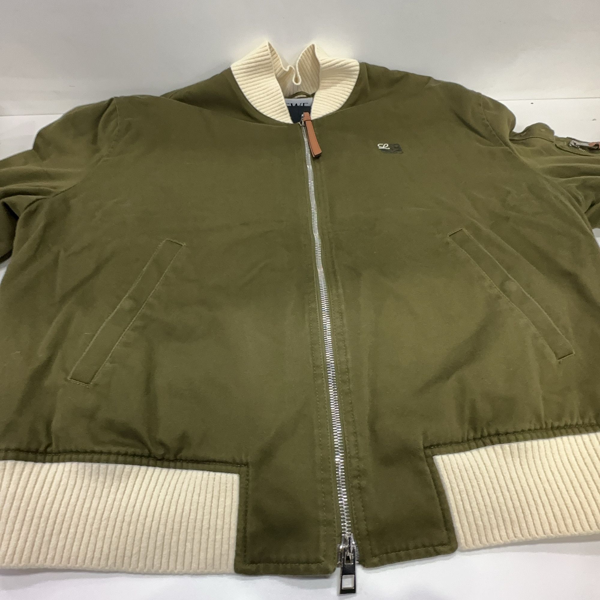 Loewe Loewe Logo Embroidery Bomber Jacket Size 48 Size US M / EU 48-50 / 2 - 6 Thumbnail