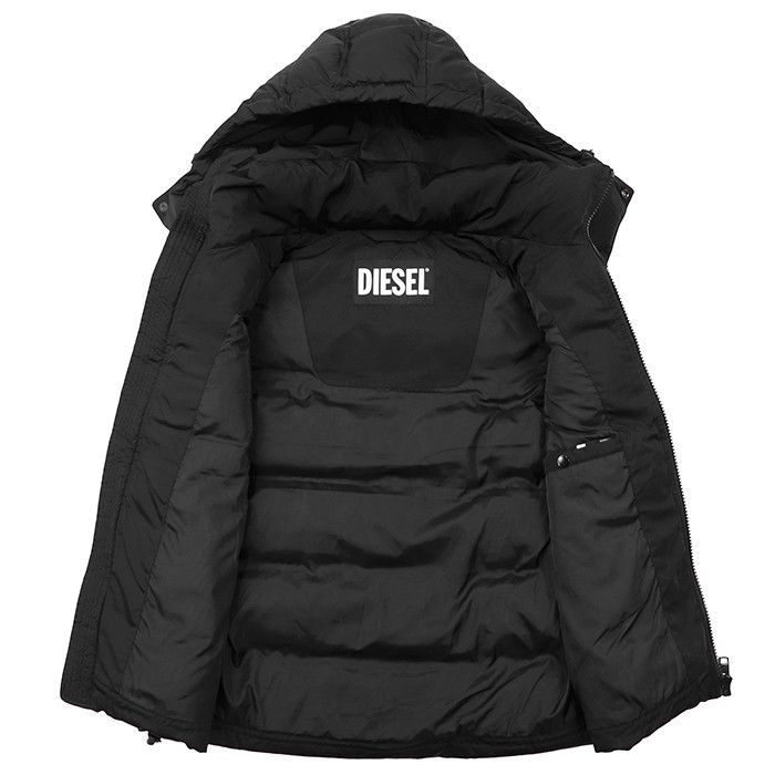 Other Other DIESEL Polyester Padded Vest Textile Outerwear W-RUSS-NOSLV DUTY FREE for USA Size ONE SIZE - 9 Thumbnail