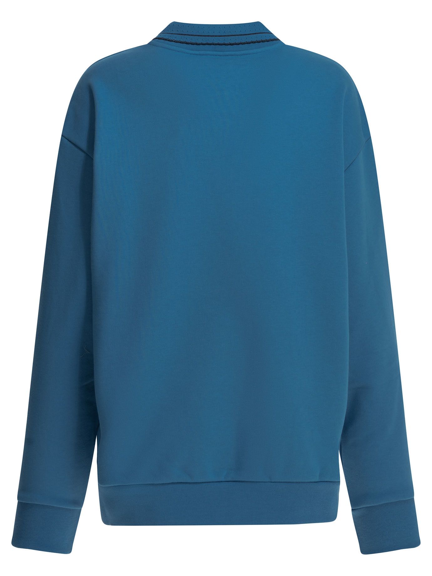 Miu Miu Miu Miu Sweatshirt With Polo Collar And Logo tag size M Women - USA Duties Paid Size M / US 6-8 / IT 42-44 - 2 Thumbnail