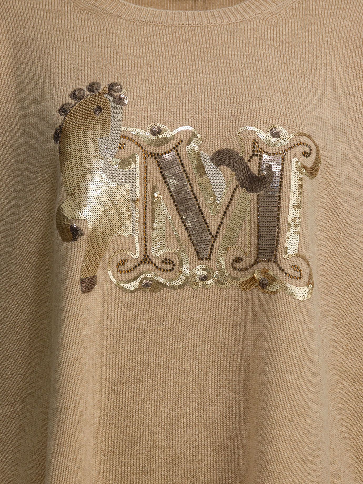 Max Mara Max Mara Wool And Cashmere Crewneck Knitwear tag size M Women - USA Duties Paid Size M / US 6-8 / IT 42-44 - 3 Thumbnail