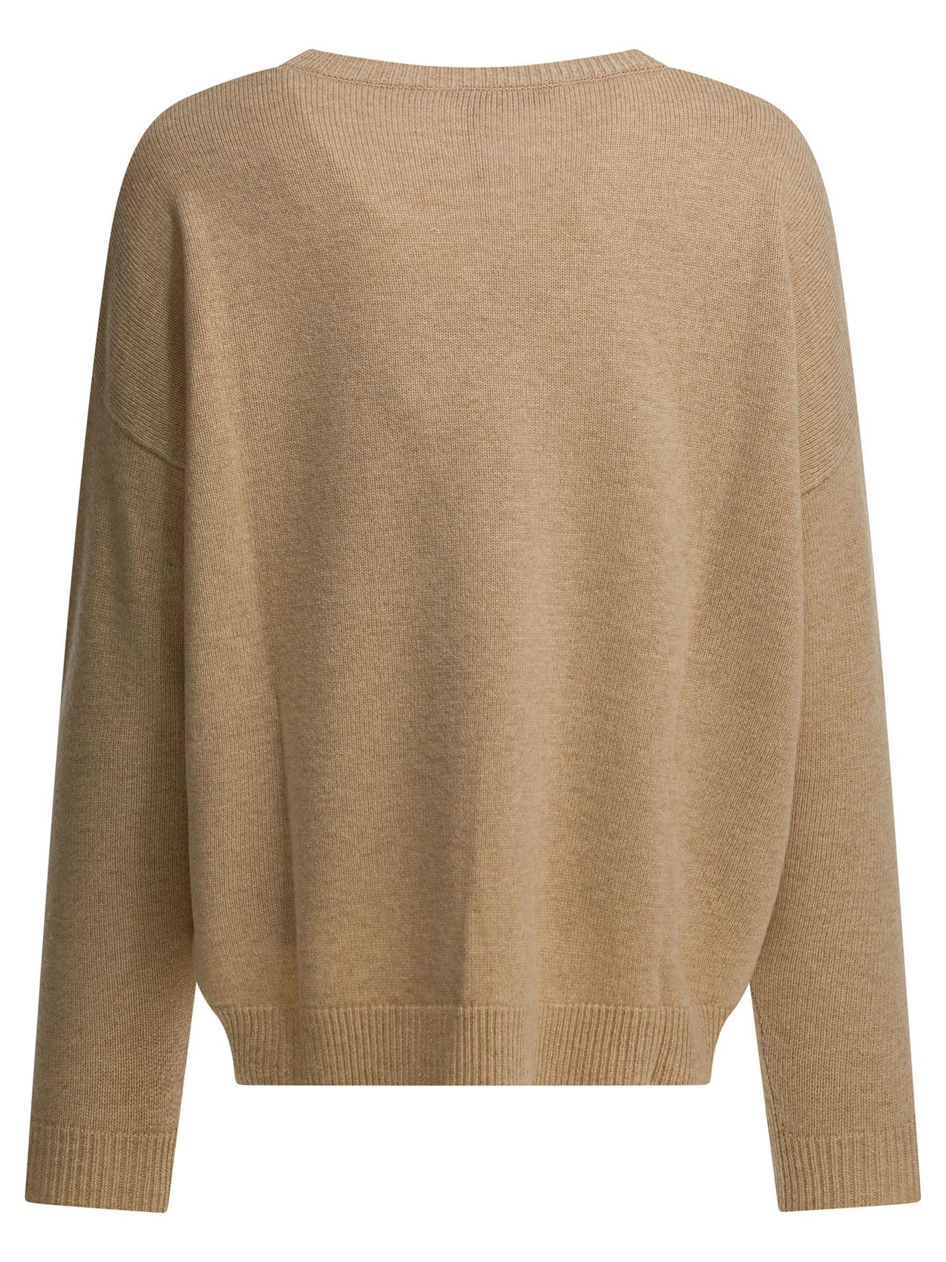 Max Mara Max Mara Wool And Cashmere Crewneck Knitwear tag size M Women - USA Duties Paid Size M / US 6-8 / IT 42-44 - 2 Thumbnail