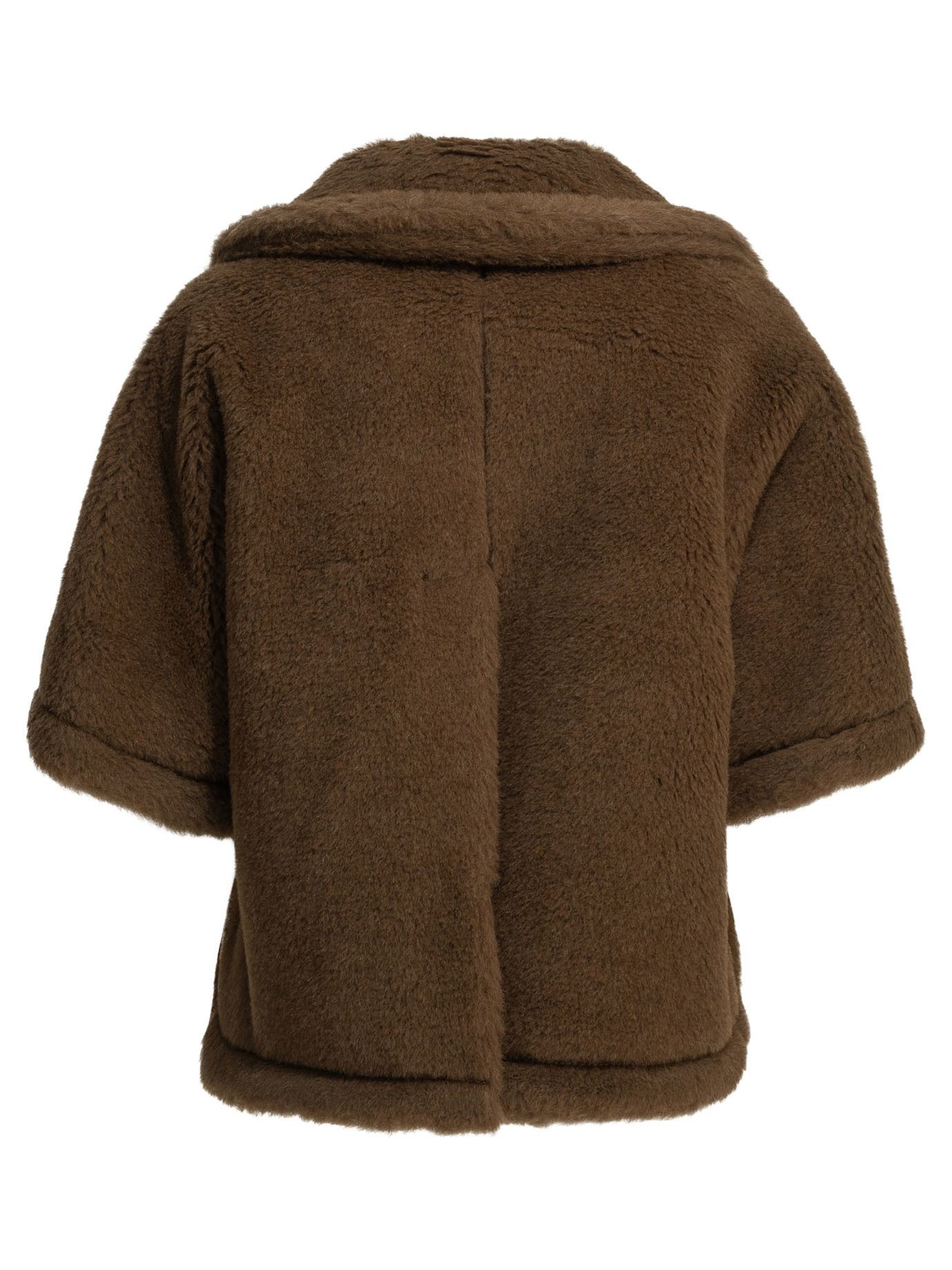 Max Mara Max Mara Mixed Alpaca Wool Coat With 3/4 Sleeves tag size S/M Women - USA Duties Paid Size S / US 4 / IT 40 - 2 Thumbnail