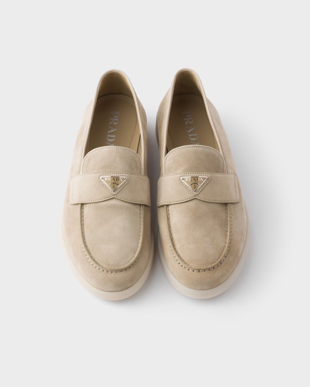 Prada Prada Suede Leather Loafers 7 Men - USA Duties Paid Size US 8 / EU 41 - 5 Thumbnail