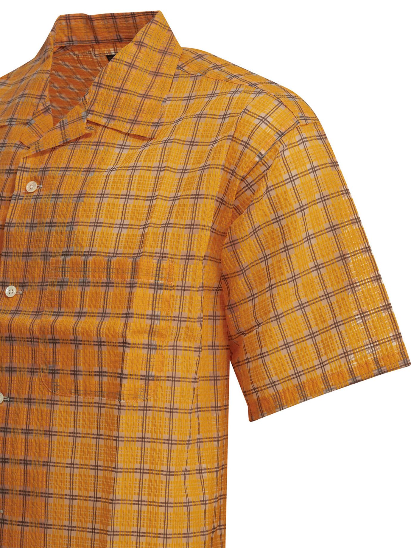 Beams Plus Beams Plus Open Collar Nylon Airy Plaid Casual Shirt tag size M Men - USA Duties Paid Size US M / EU 48-50 / 2 - 4 Thumbnail