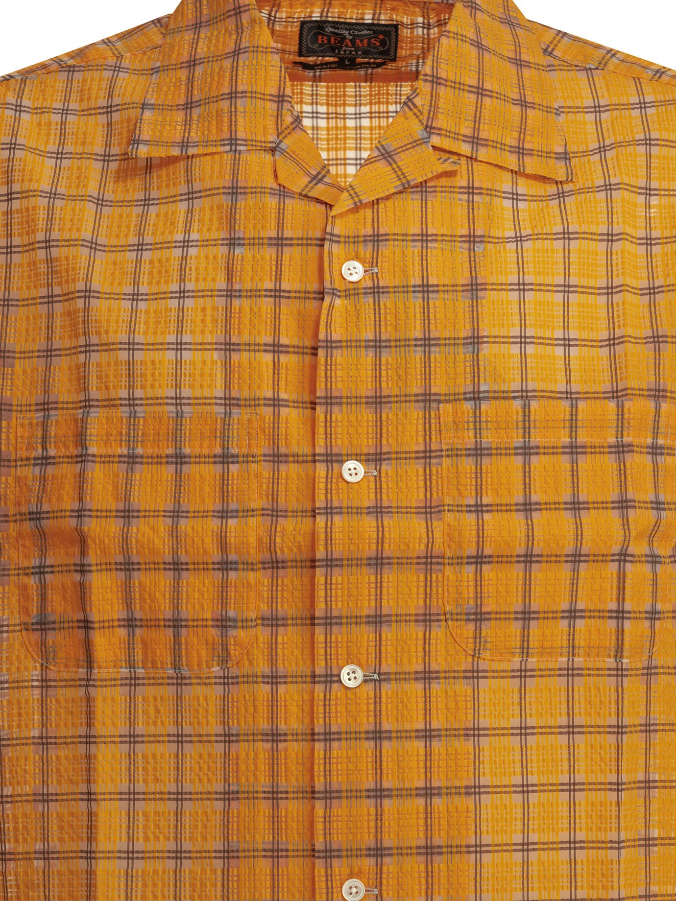 Beams Plus Beams Plus Open Collar Nylon Airy Plaid Casual Shirt tag size XL Men - USA Duties Paid Size US XL / EU 56 / 4 - 3 Thumbnail