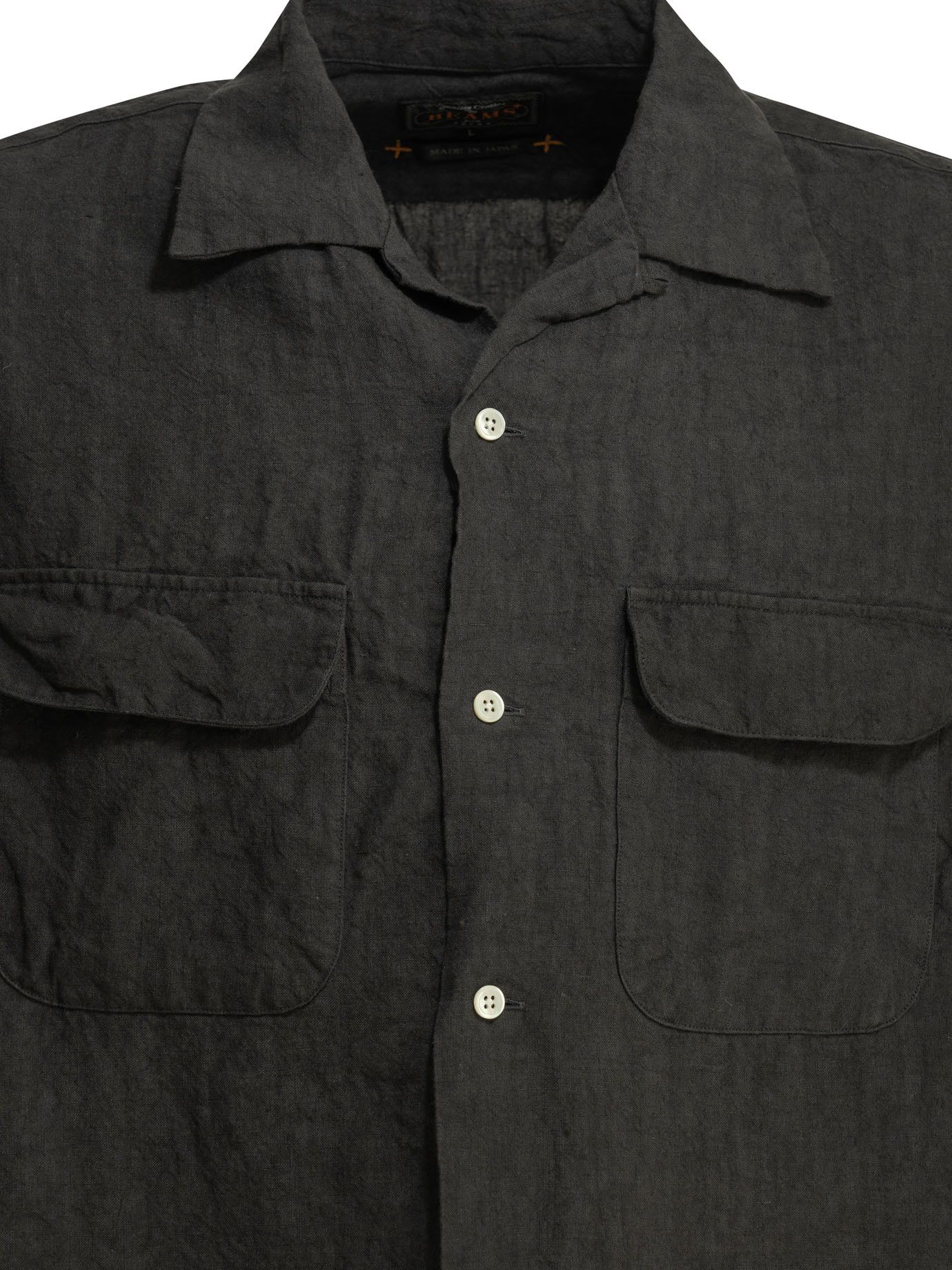 Beams Plus Beams Plus Casual Linen Shirt tag size L Men - USA Duties Paid Size US L / EU 52-54 / 3 - 3 Thumbnail